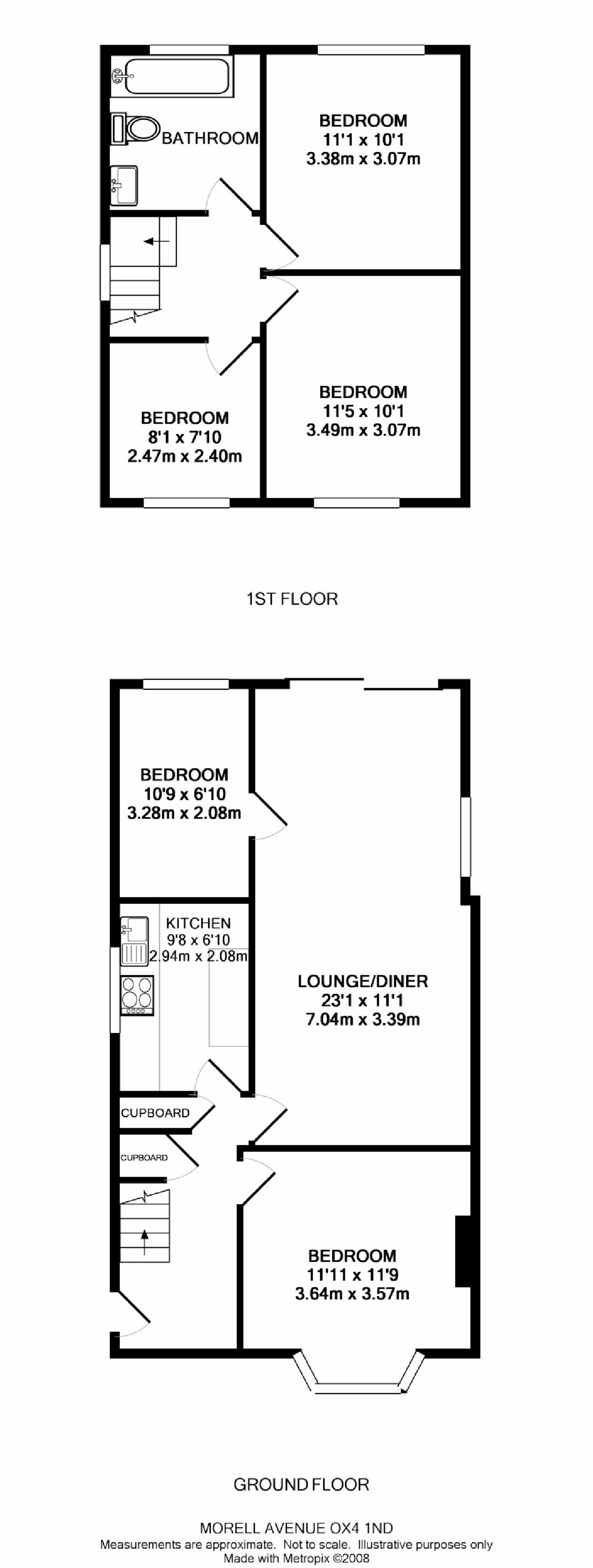 Morrell Avenue, Oxford floorplan