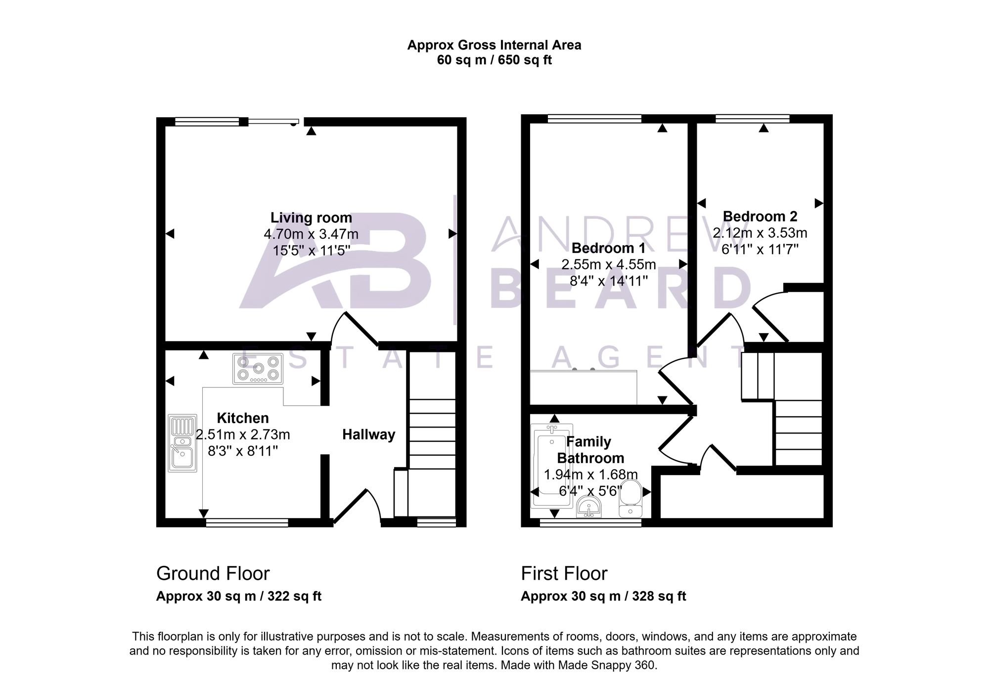 242 Parkers Walk, Newmarket floorplan