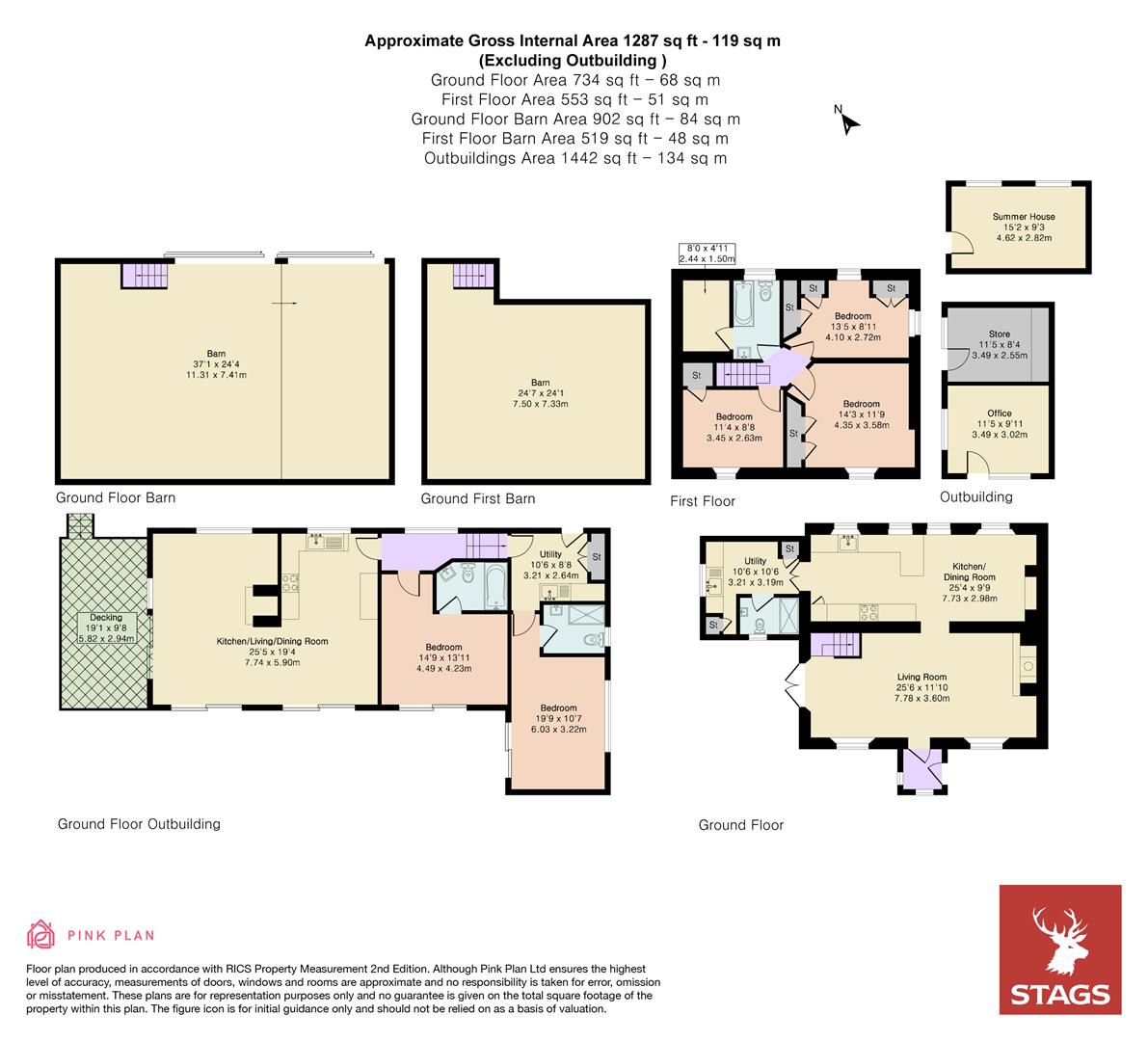 Polglaze Cottage, Bodmin floorplan