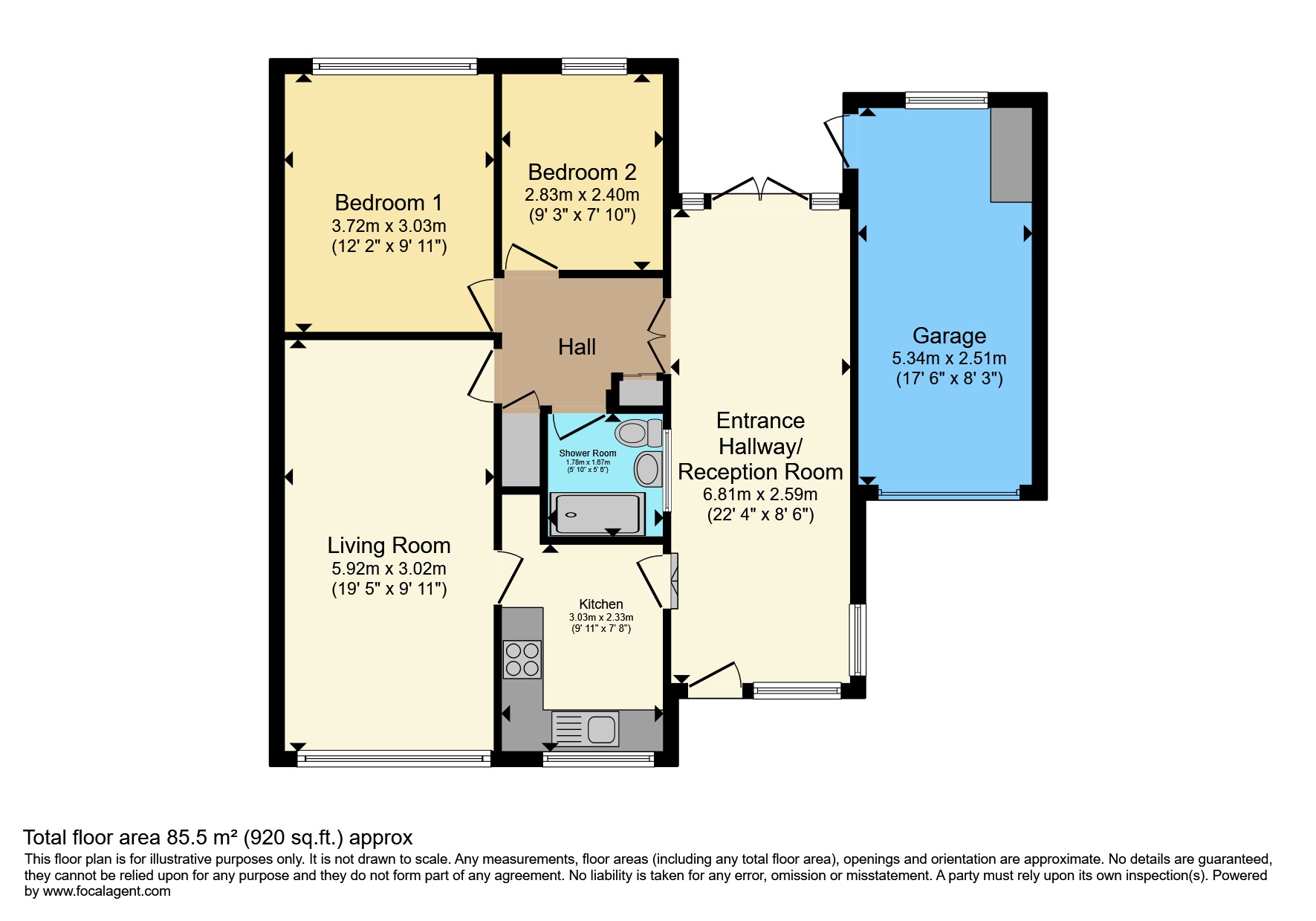 29, Inglemere Drive, Stafford floorplan
