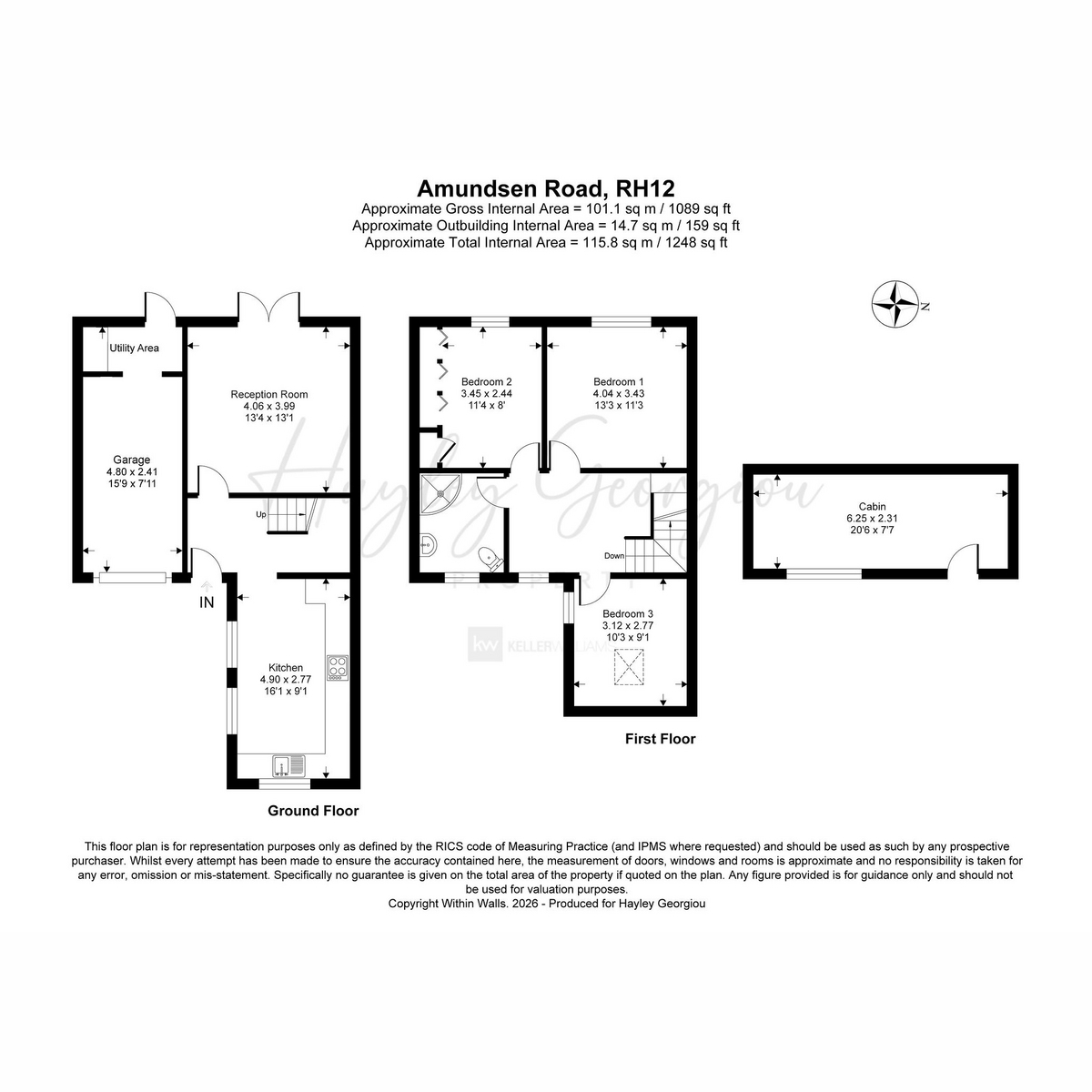 60, Amundsen Road, Horsham floorplan