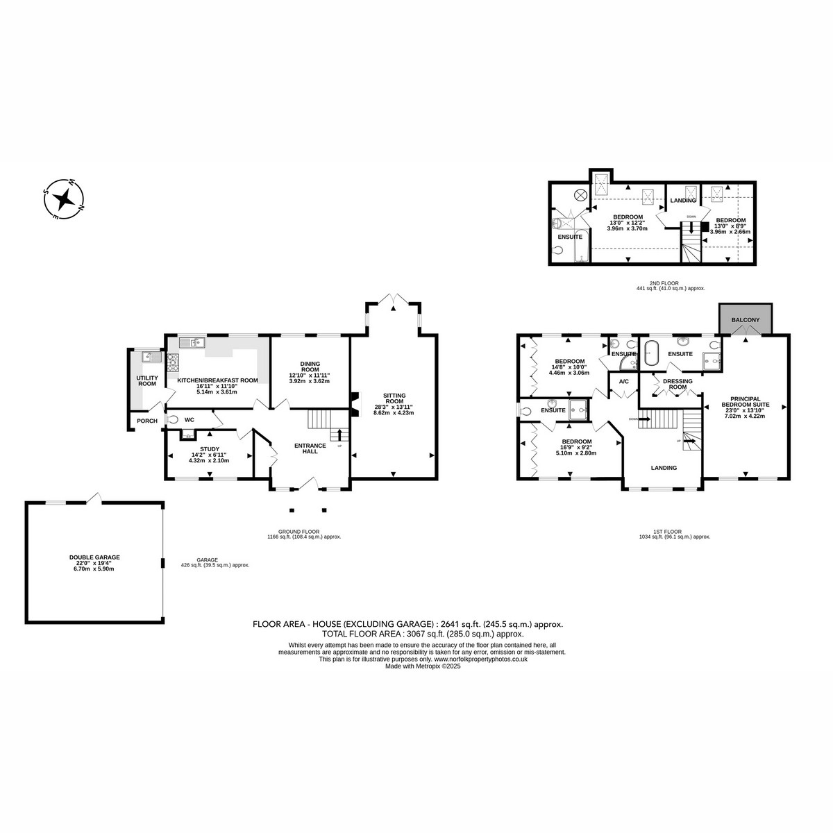 63a, Low Road, Norwich floorplan