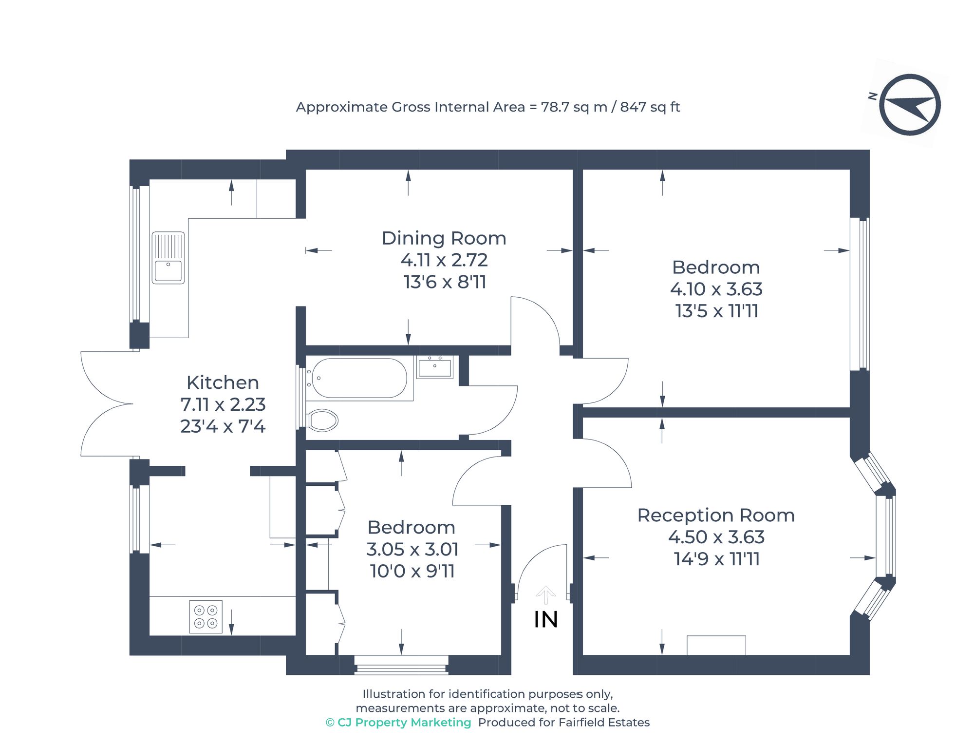 107 Penrose Avenue, Watford floorplan