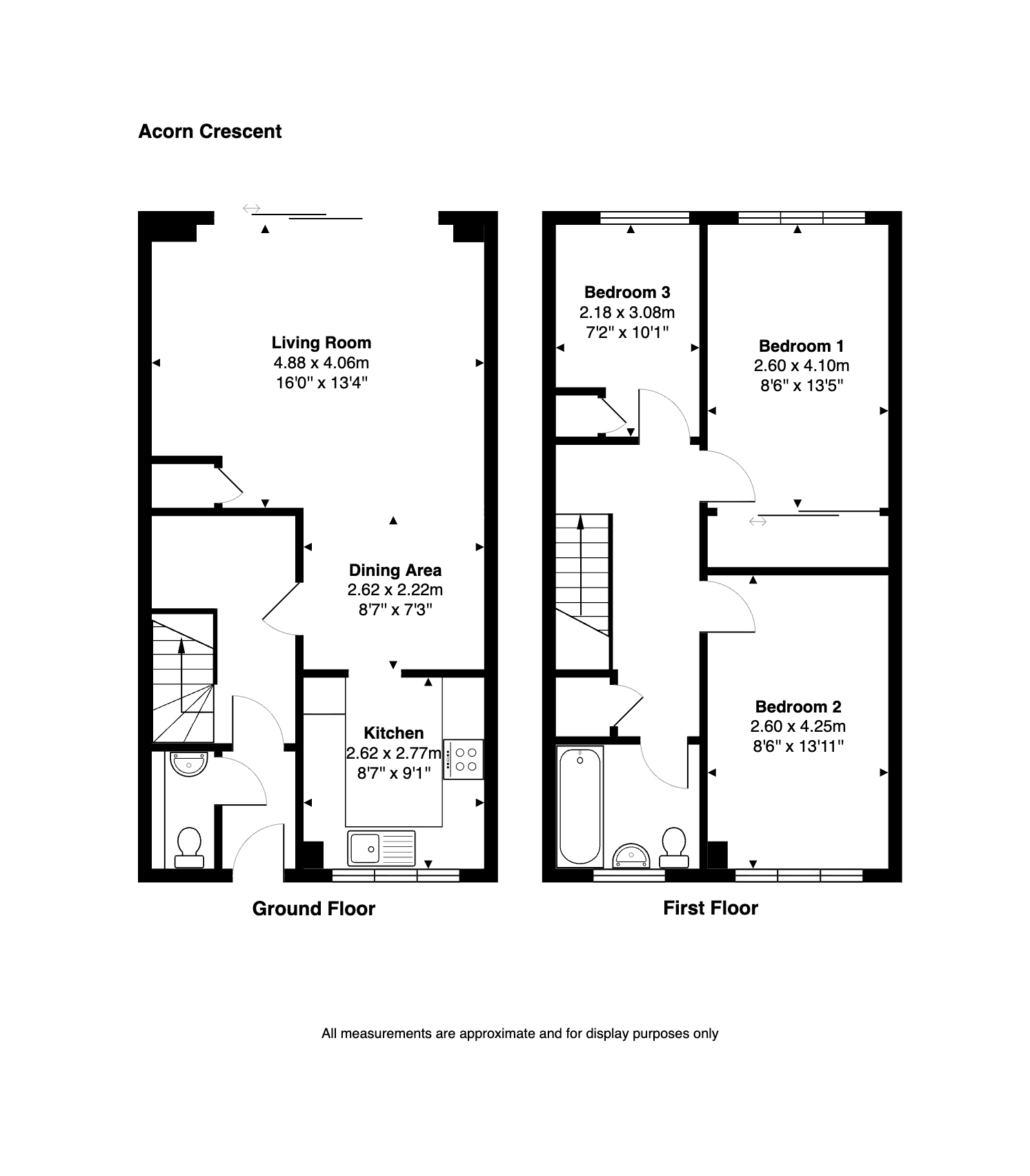 5, Acorn Crescent, Larbert floorplan