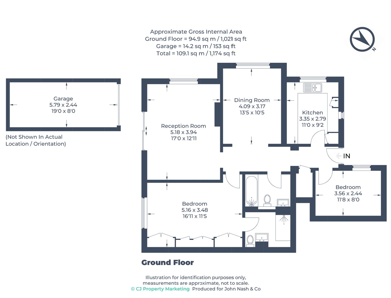 7 Laurel Court, Long Park, Amersham floorplan