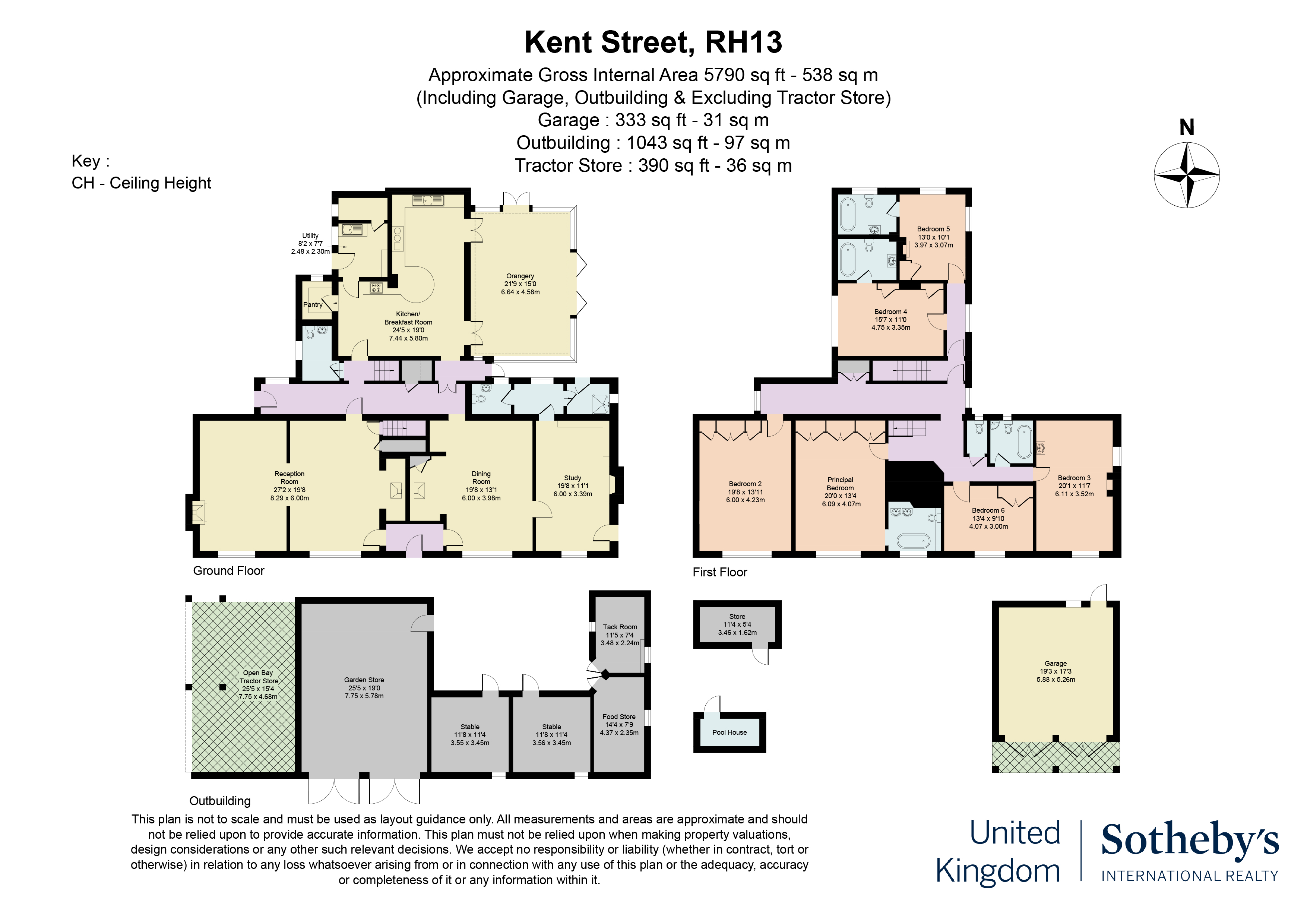 Kent, Kent Street, West Sussex floorplan