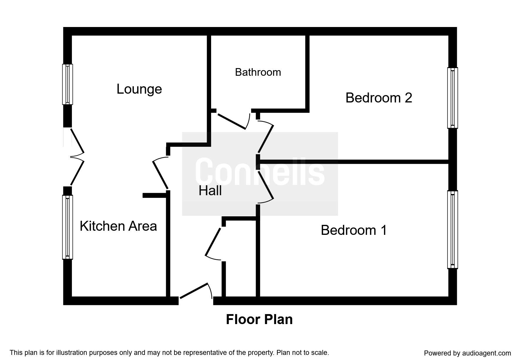 2 Bedrooms Flat for sale in Hill Passage, Cradley Heath B64