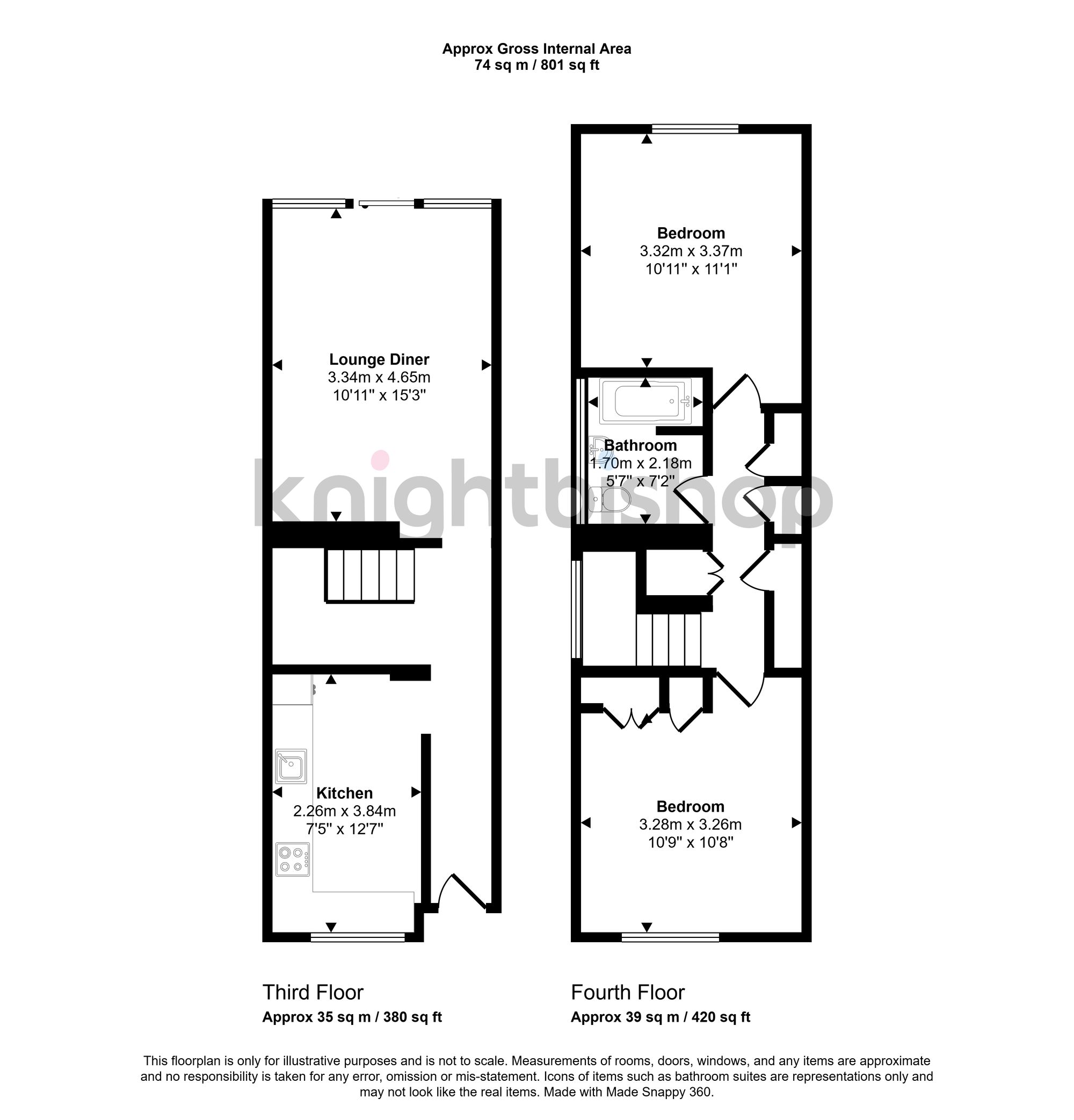 16 Briggeford Close, London floorplan