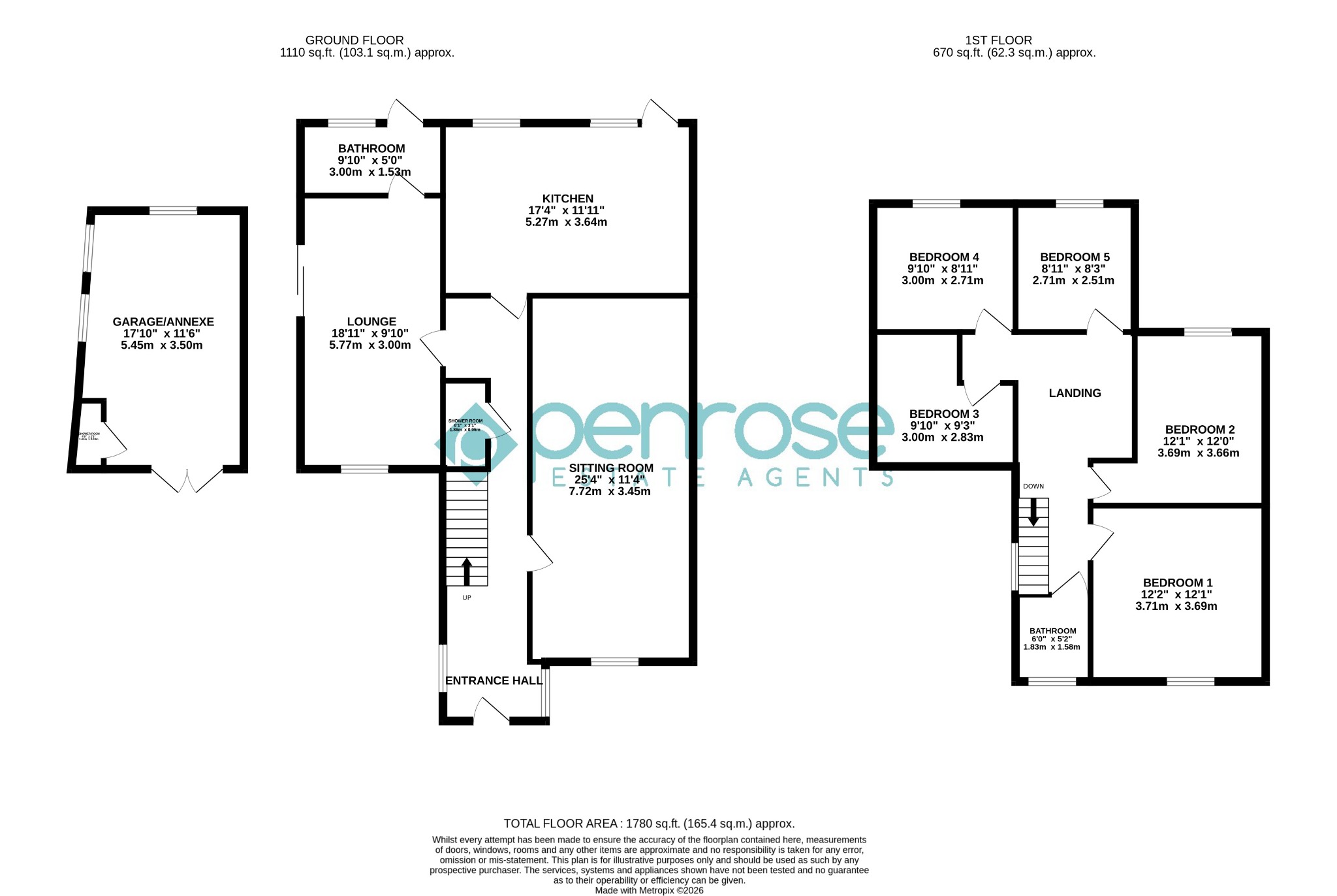 36, Broughton Avenue, Luton floorplan