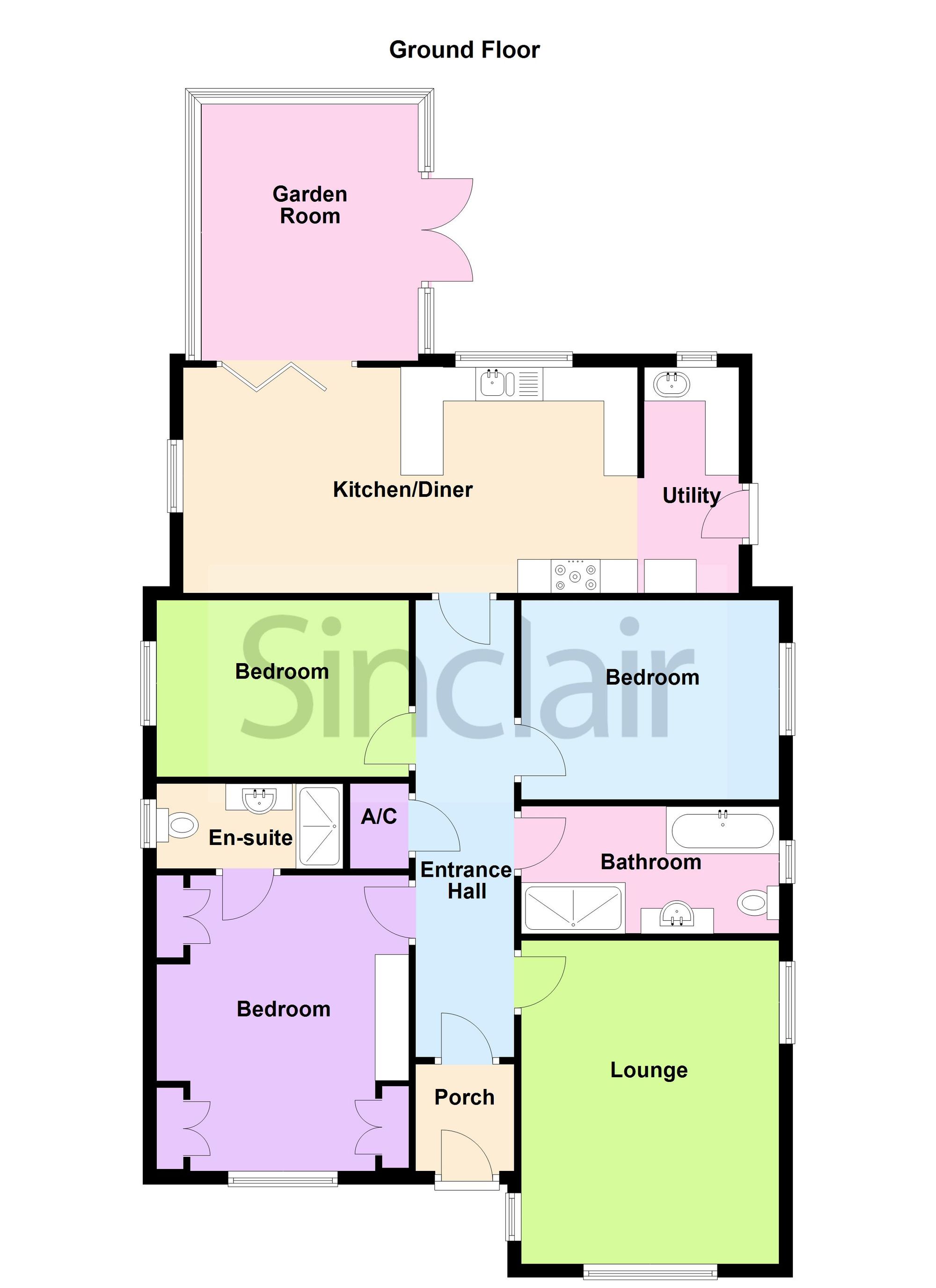 Audlin View Brook Lane, Coalville floorplan