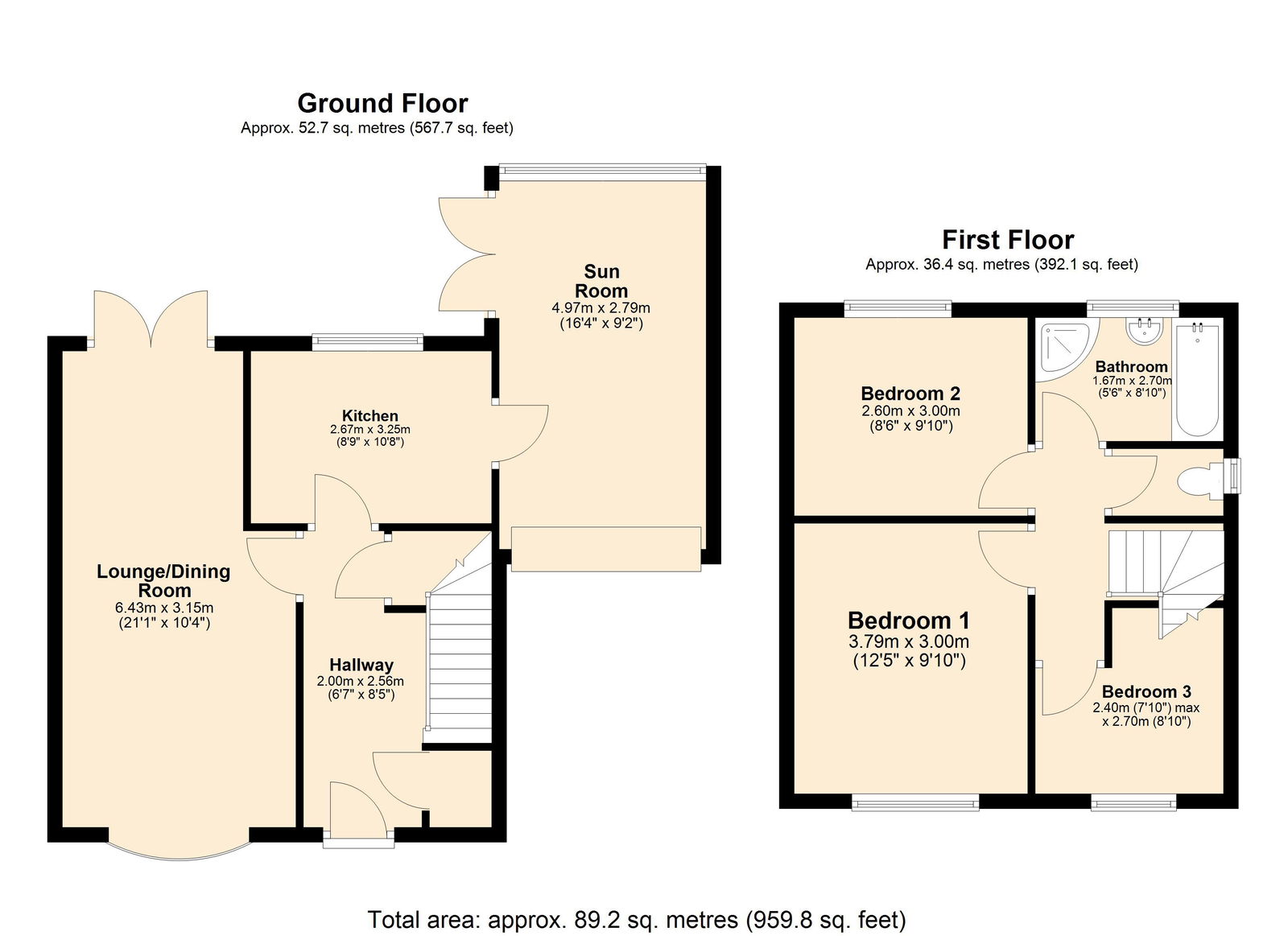 58, Denholme, Upholland floorplan