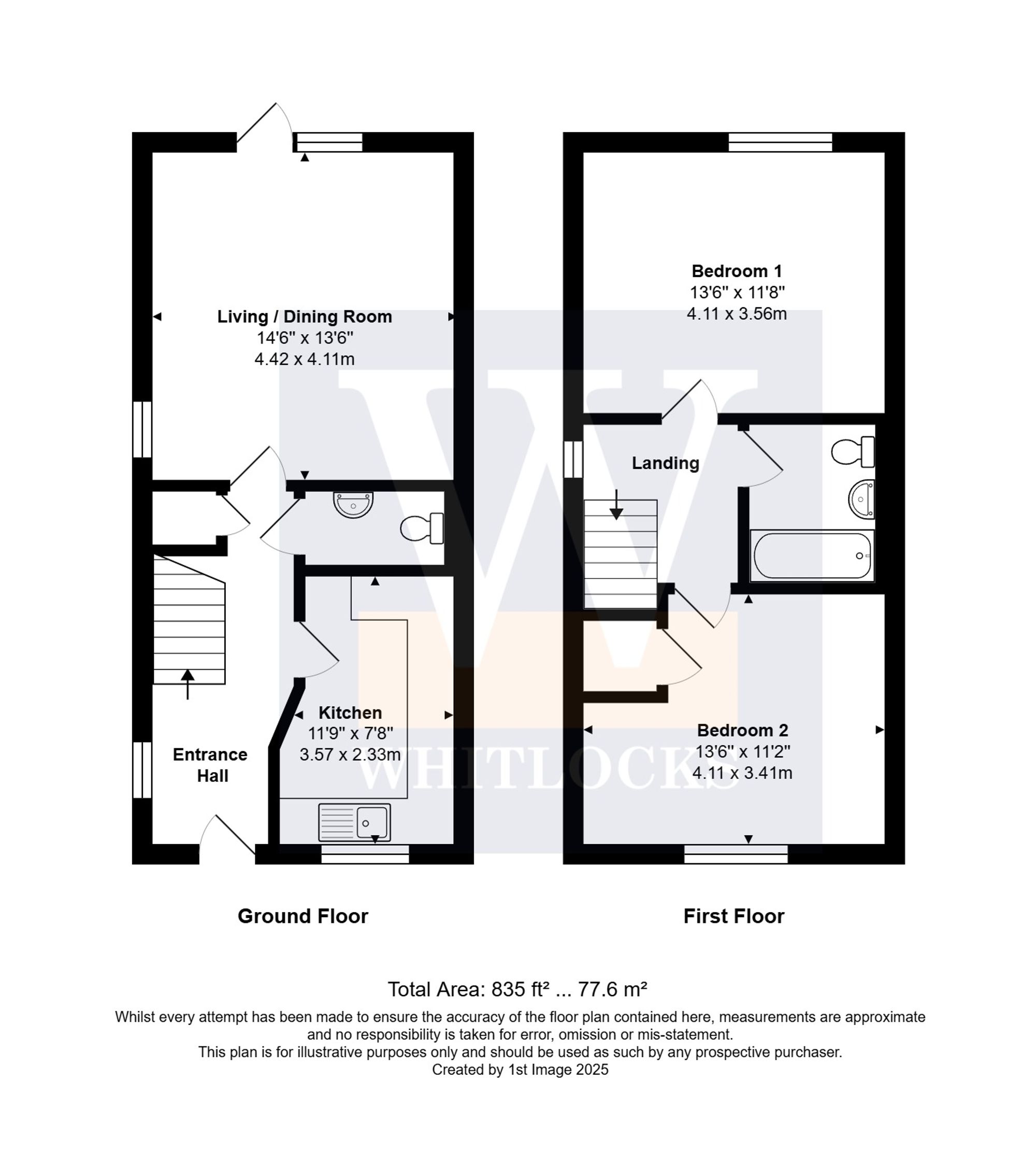 33 Farmer Close, Bognor Regis floorplan