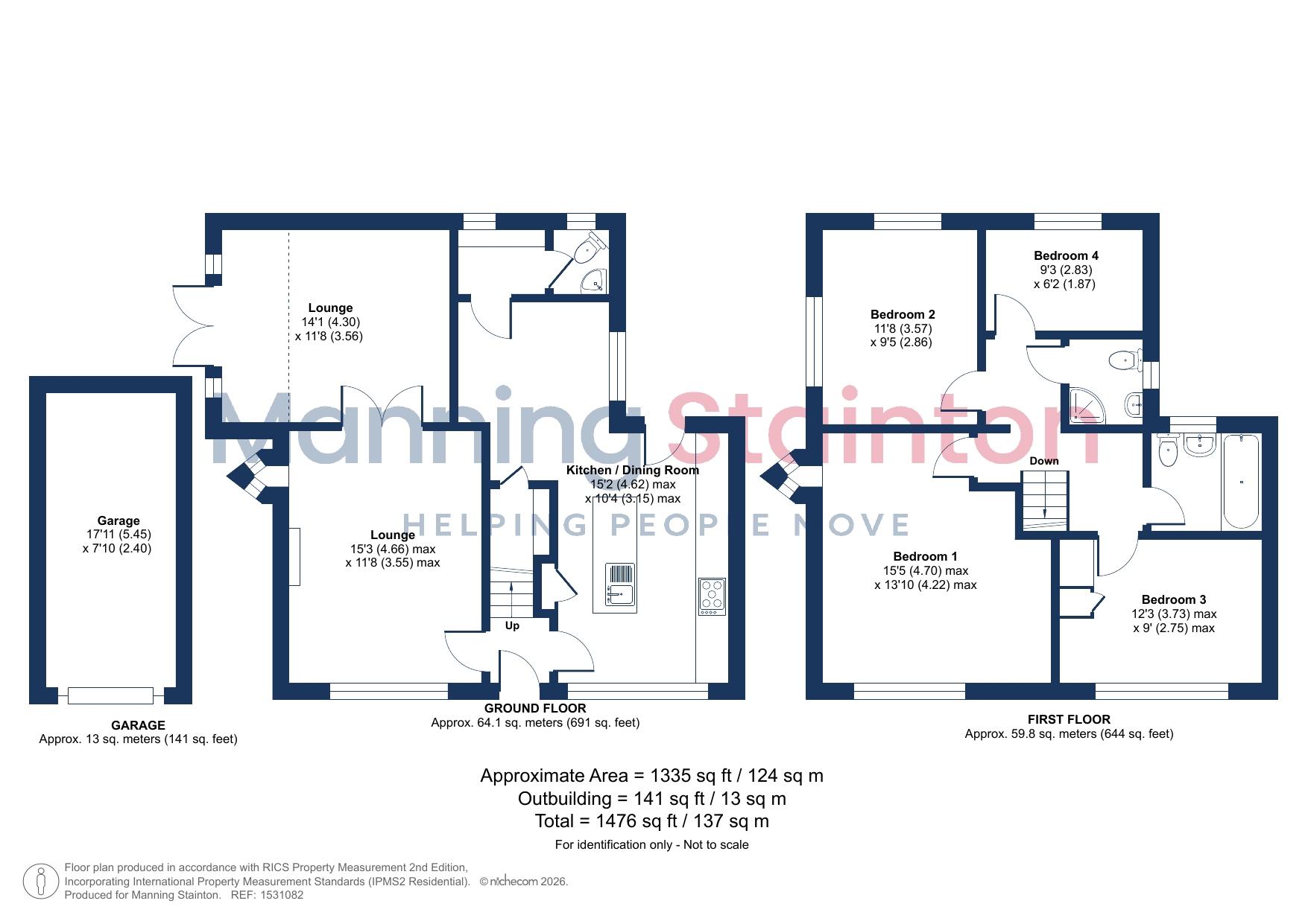 Stone Brig Green, Leeds floorplan