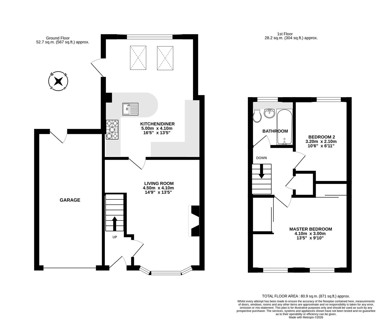 63, Mainwaring Drive, Wilmslow floorplan
