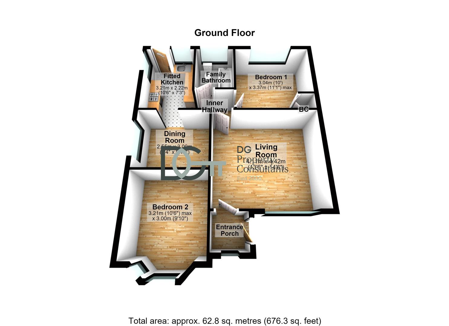 69, Icknield Way, Luton floorplan