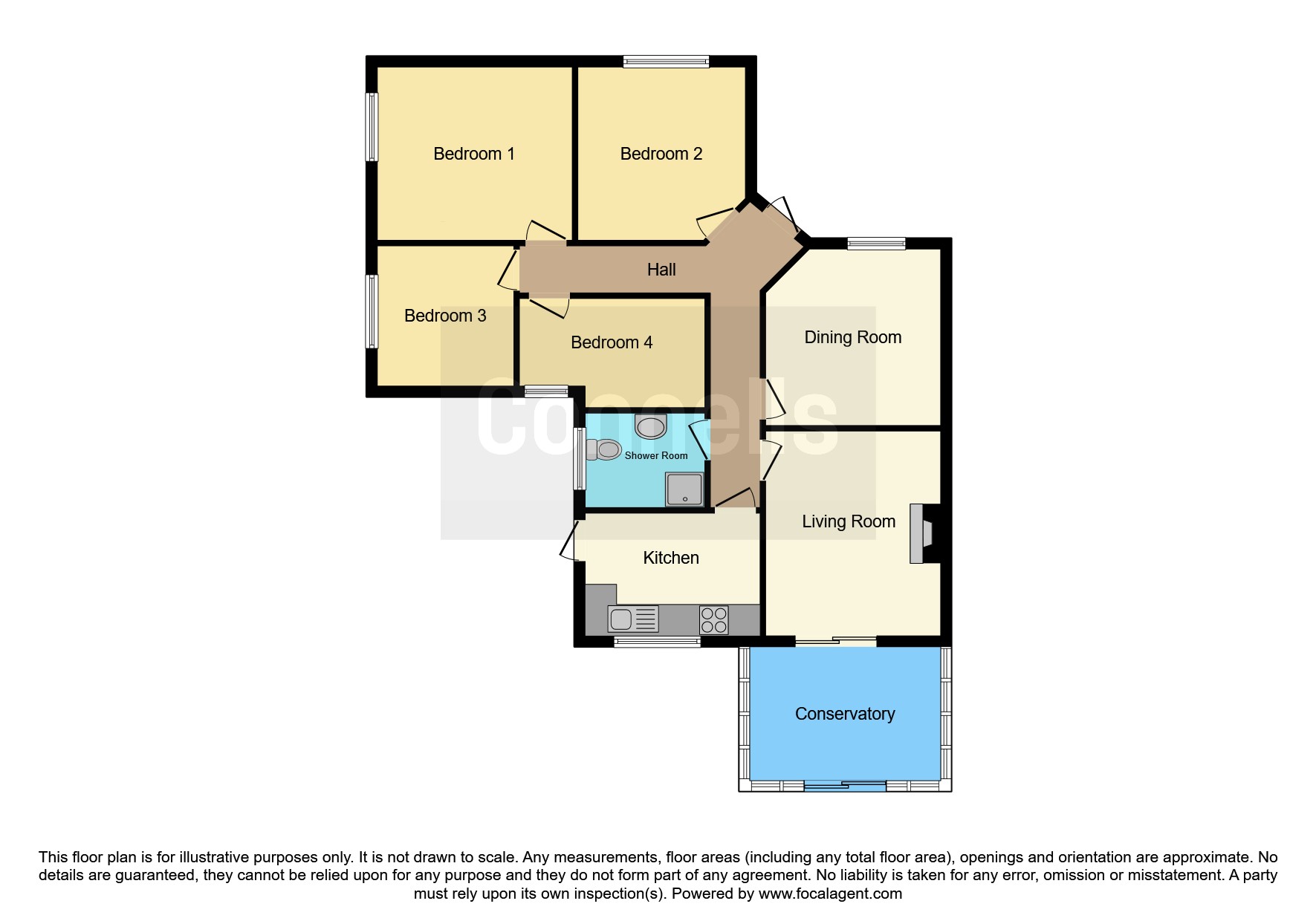 Stanton Road, Luton LU4, 4 bedroom semidetached bungalow for sale