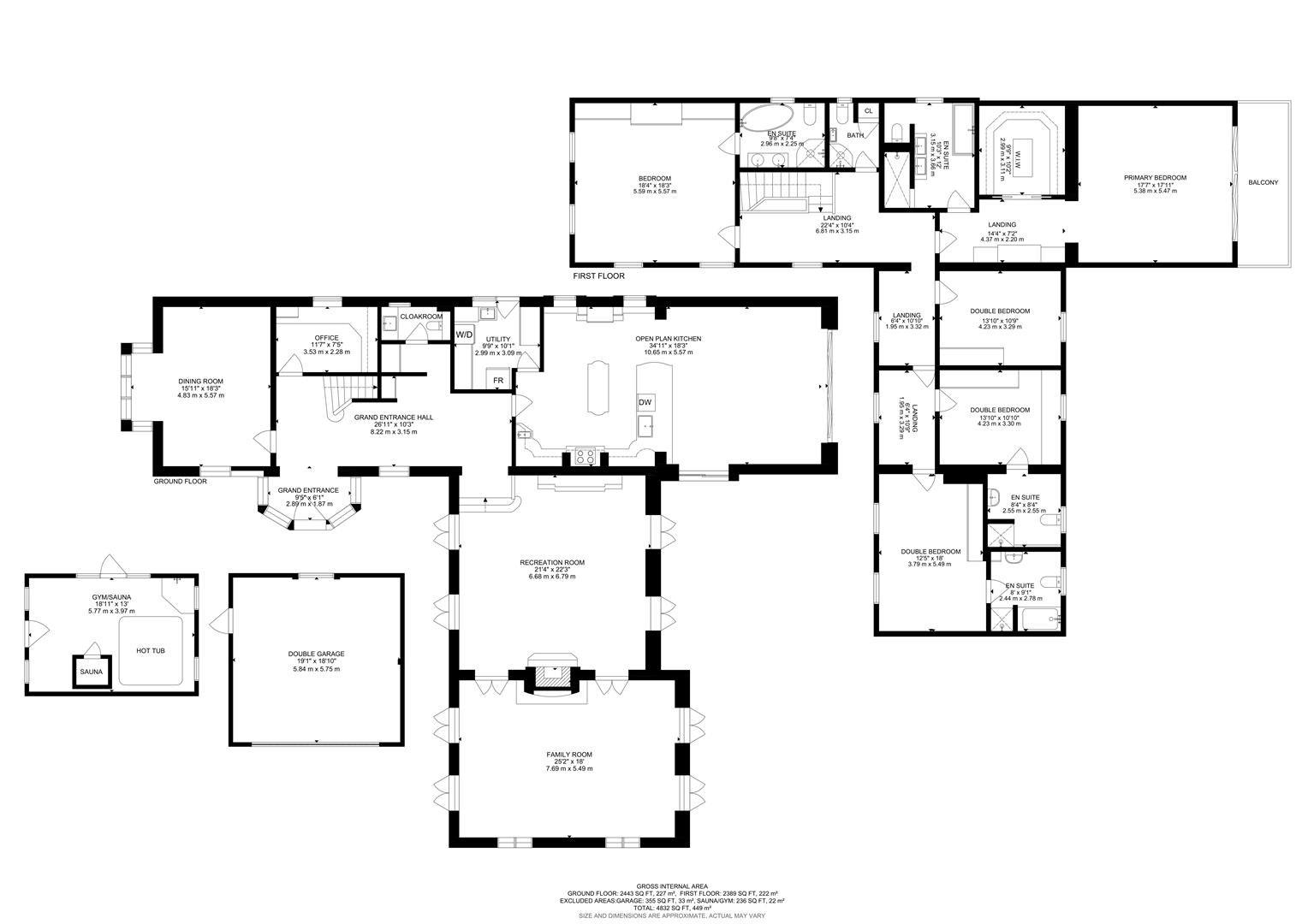 84, Tycehurst Hill, Loughton floorplan