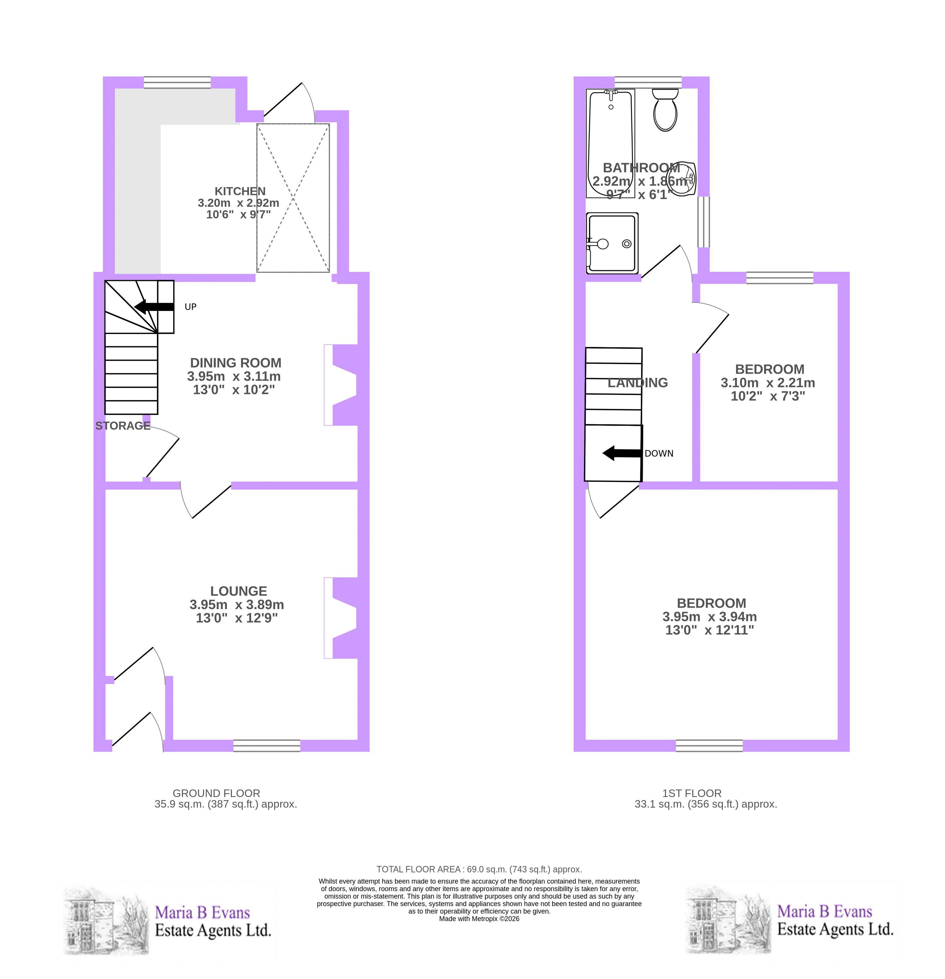 47, Westhead Road, Leyland floorplan