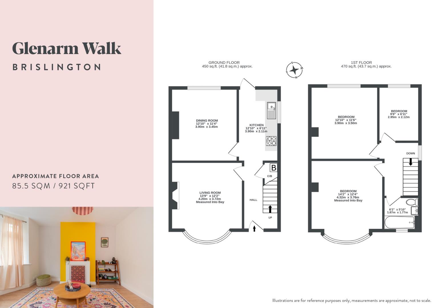 6, Glenarm Walk, Bristol floorplan