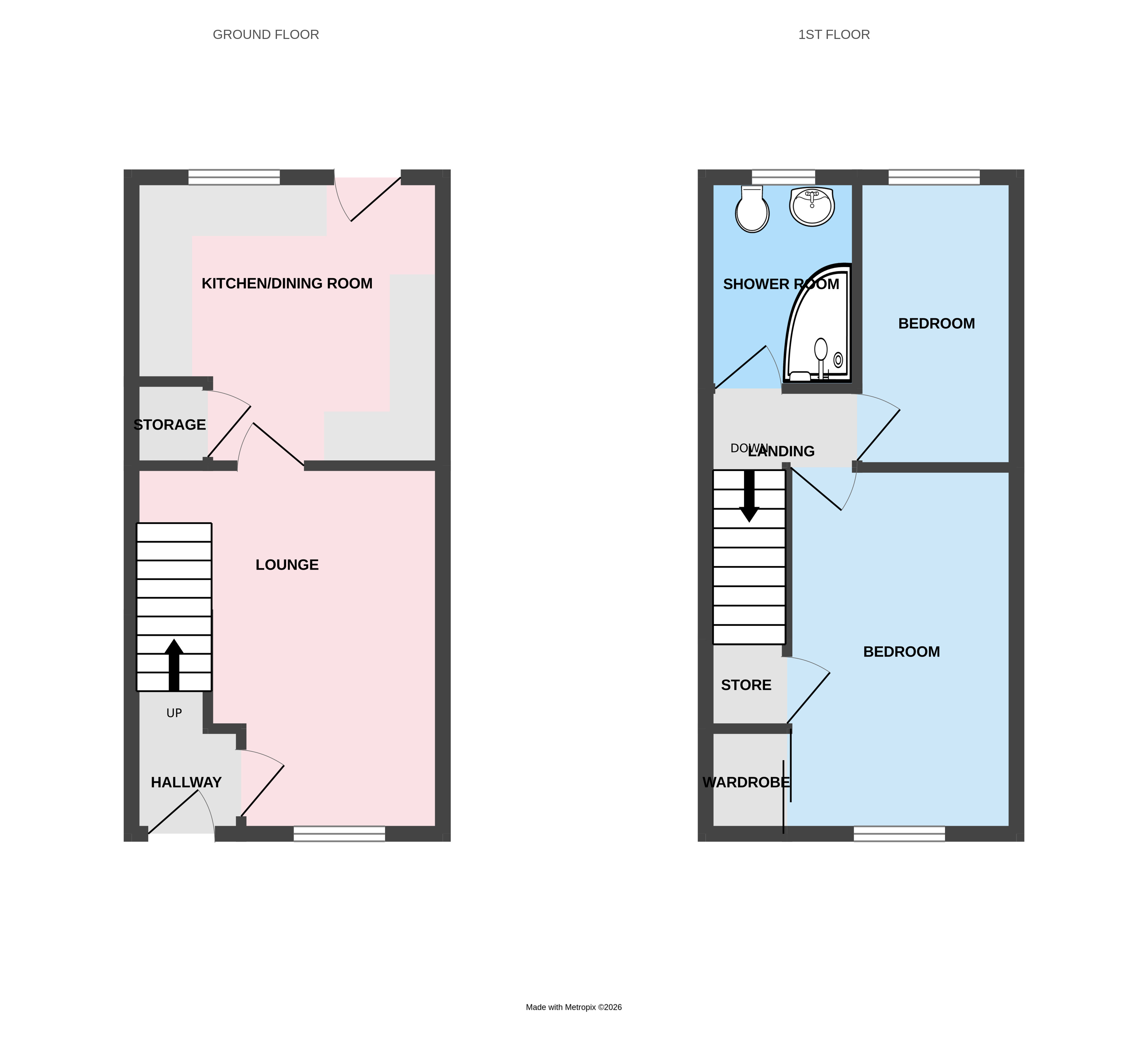 1, Chapel Grove, Telford floorplan