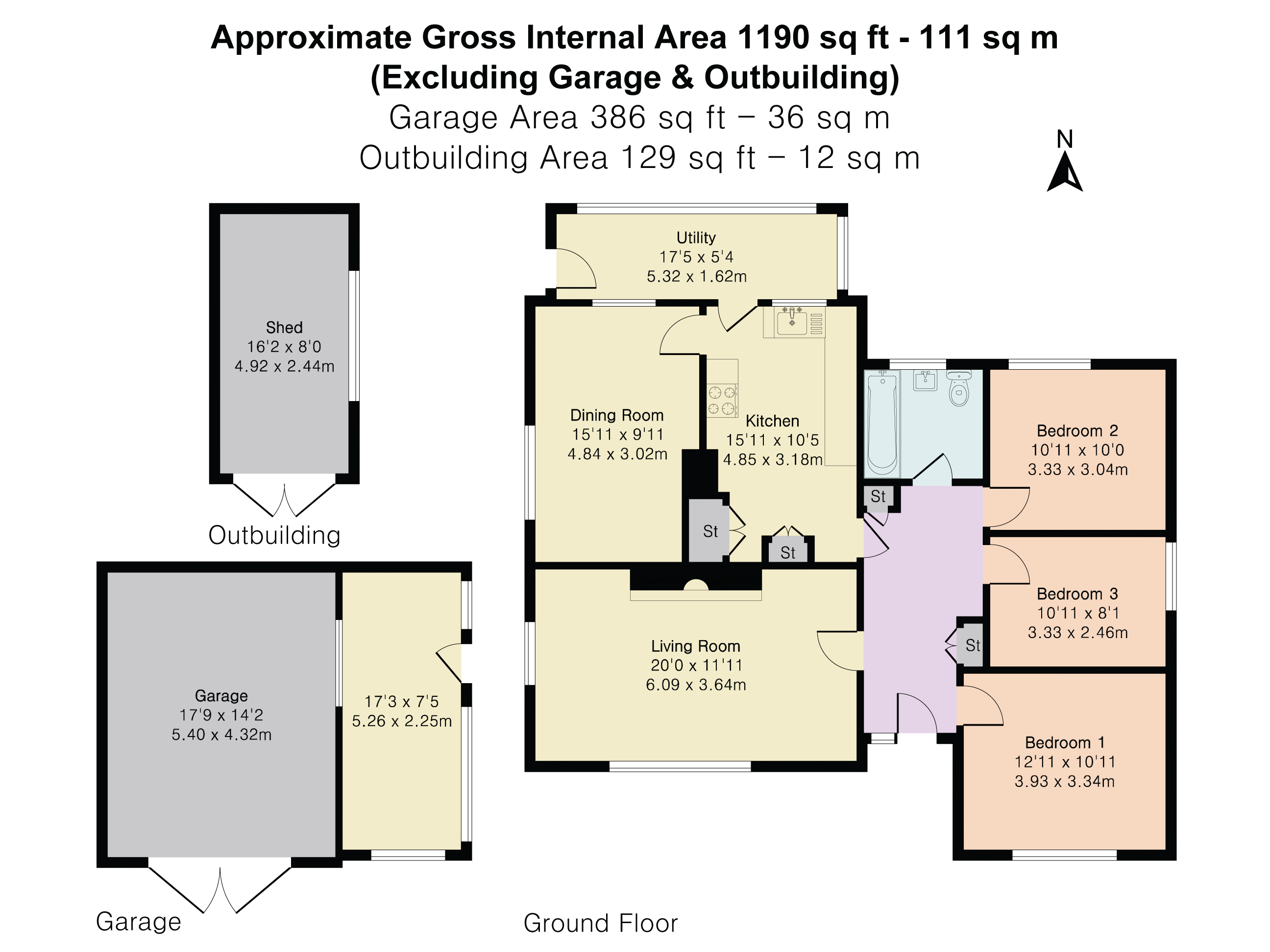 Brookfield,, Back Street, Swindon floorplan