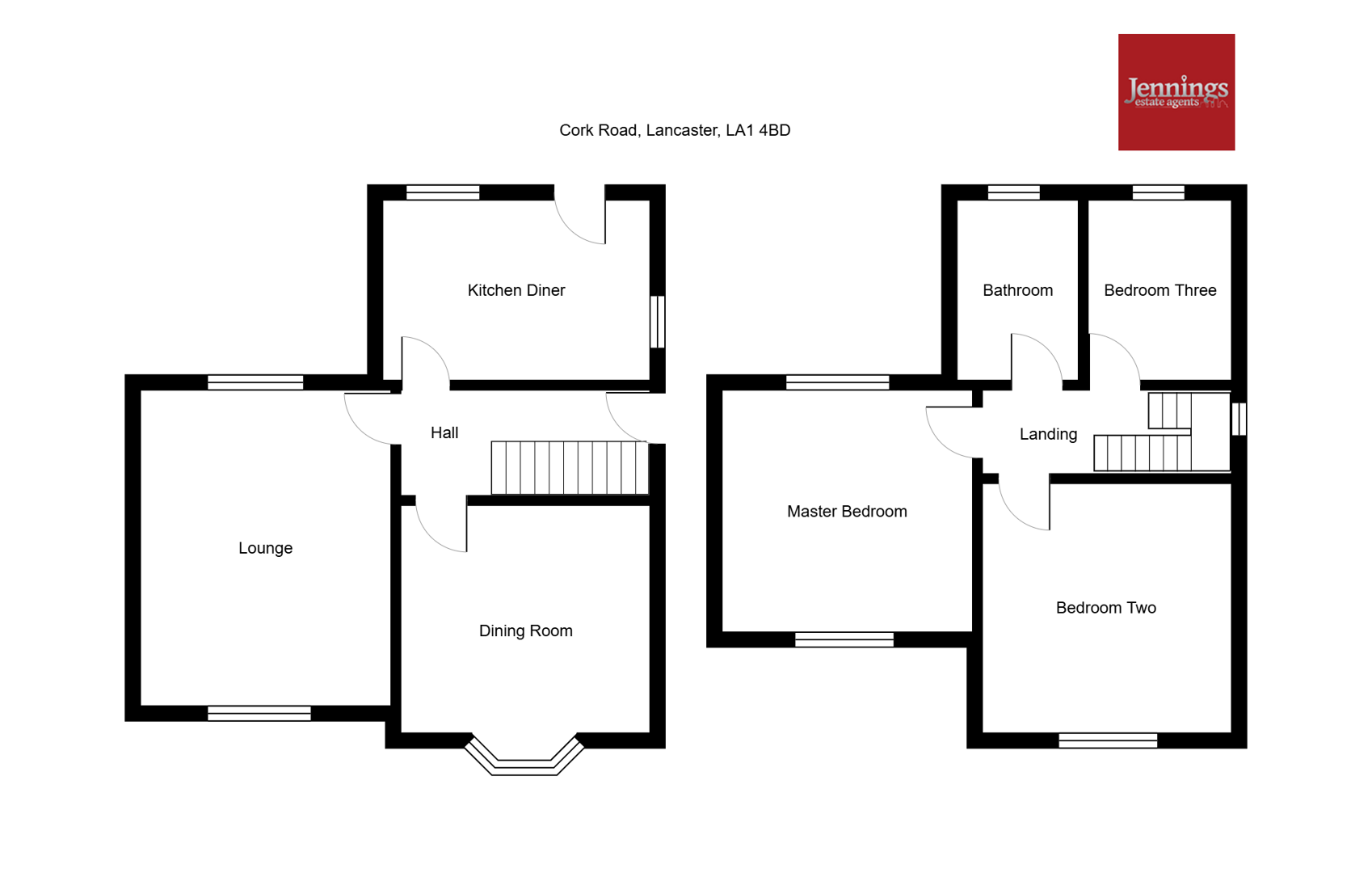 19, Cork Road, Lancaster floorplan