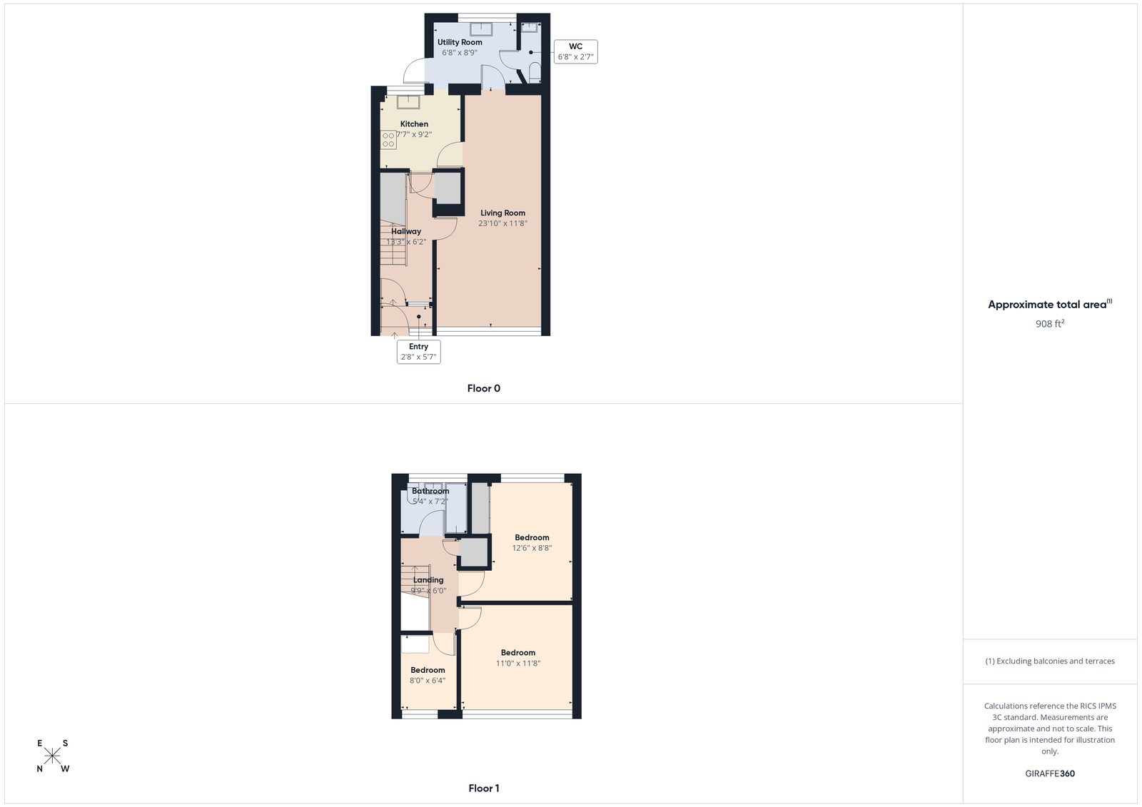 5, The Crest, Sawbridgeworth floorplan