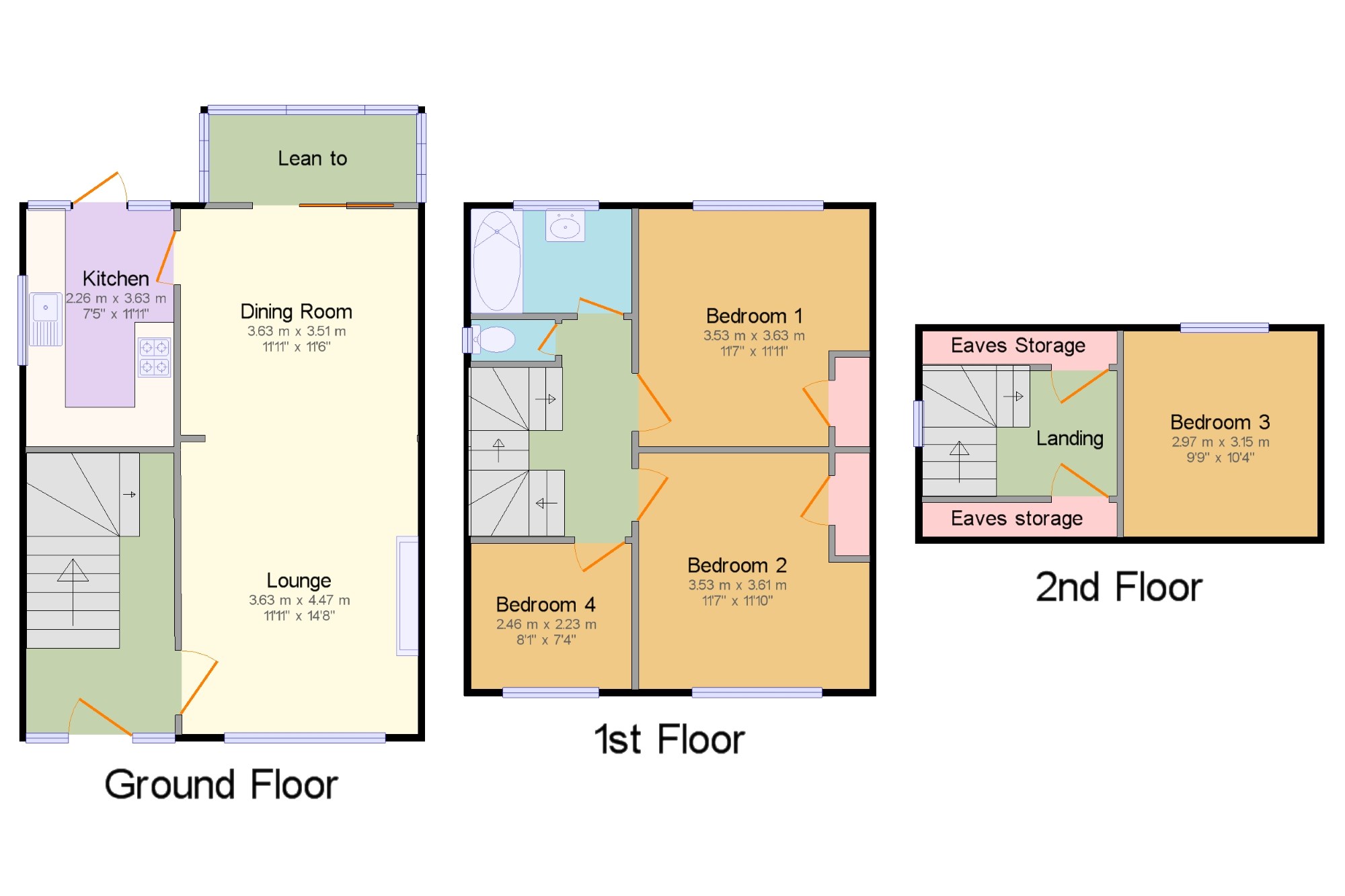 4 Bedrooms Semi-detached house for sale in Pantile Hill, Southminster CM0