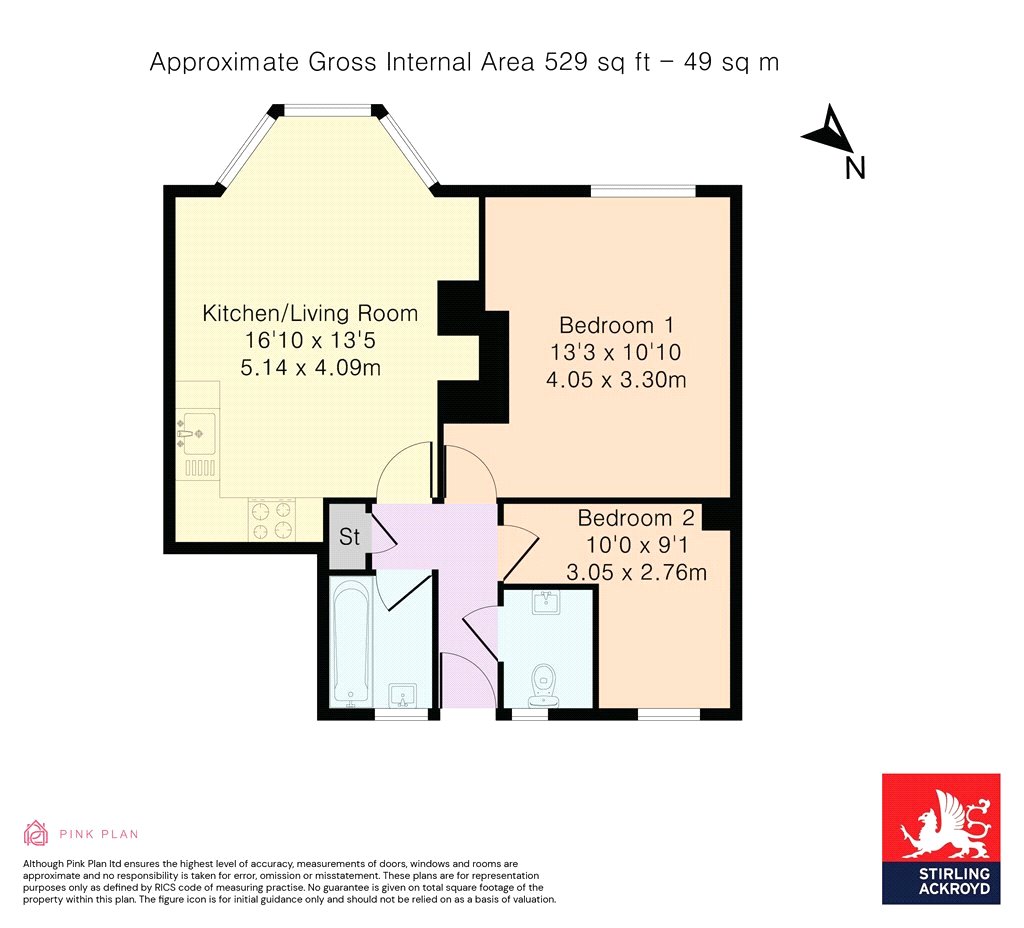 Flat 19, Otford House,, Staple Street, London floorplan