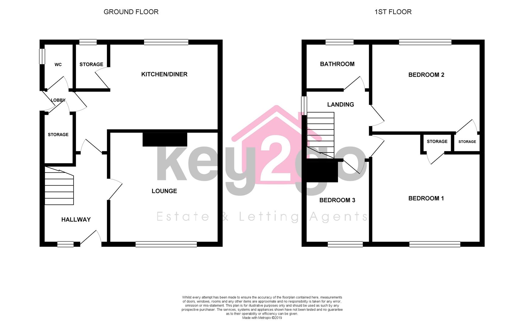 26, Greenwood Crescent, Sheffield floorplan