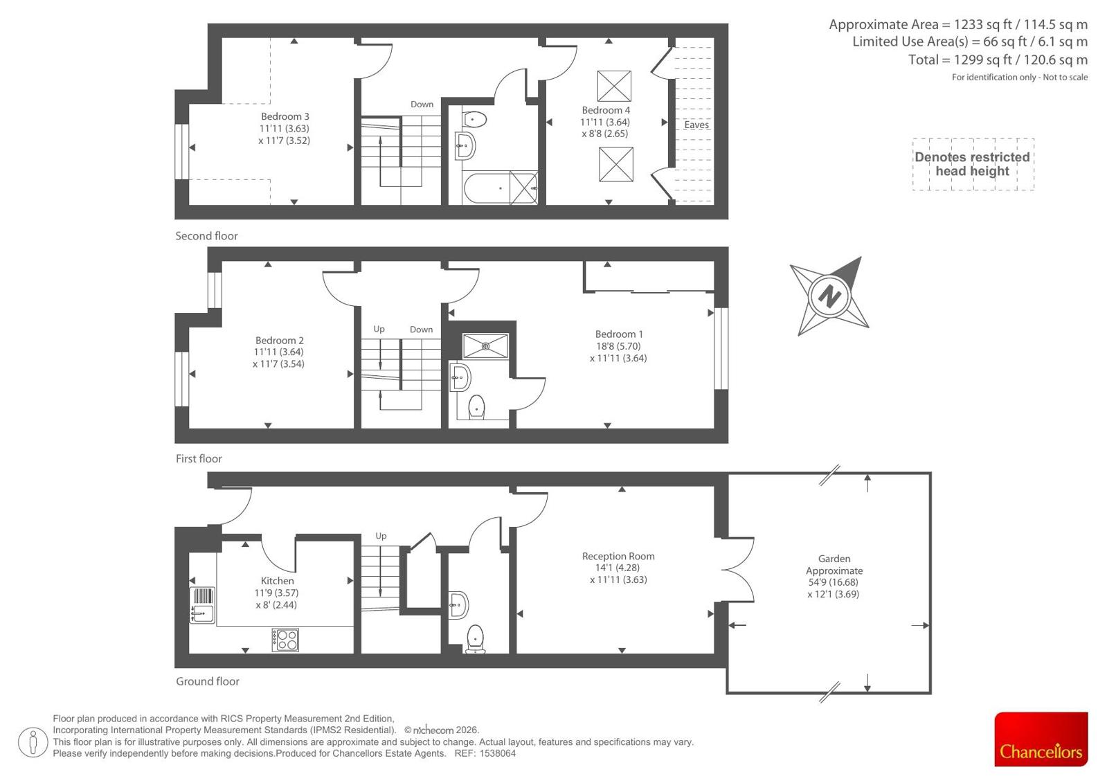 John North Close, Buckinghamshire floorplan