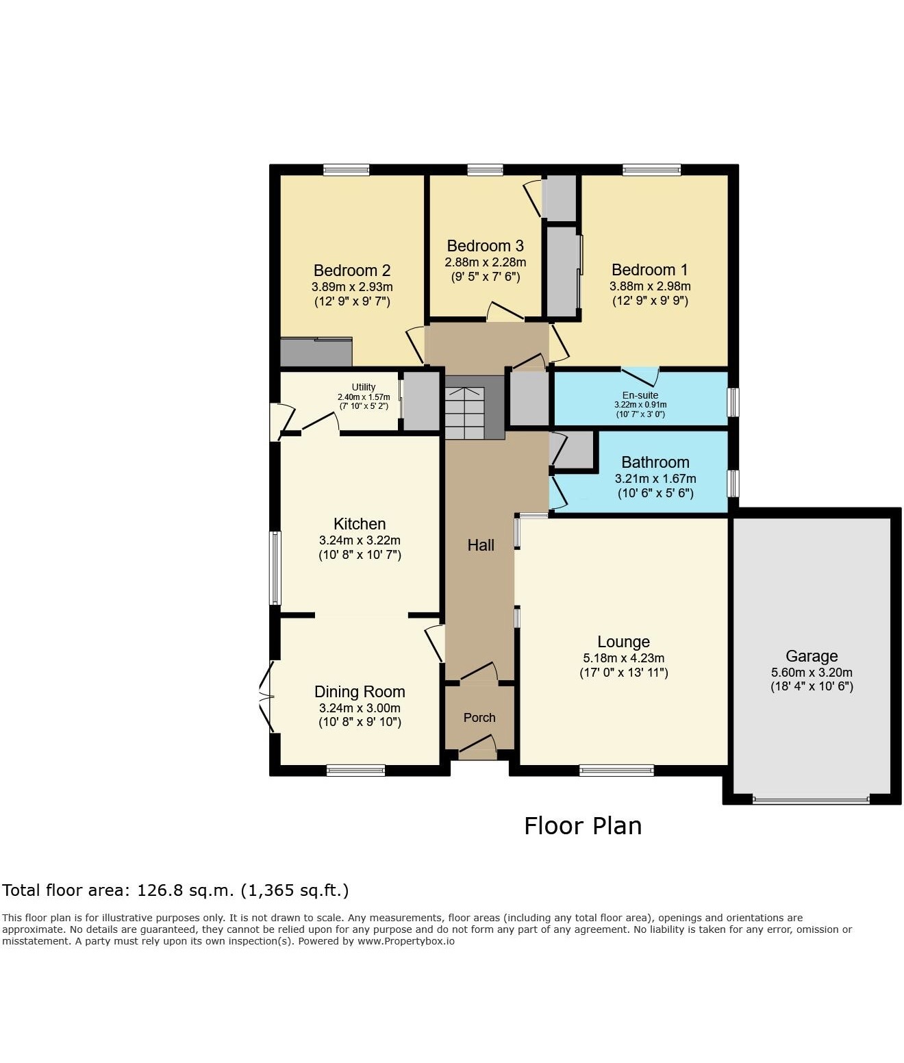 32, Fairways avenue , Maddiston  floorplan