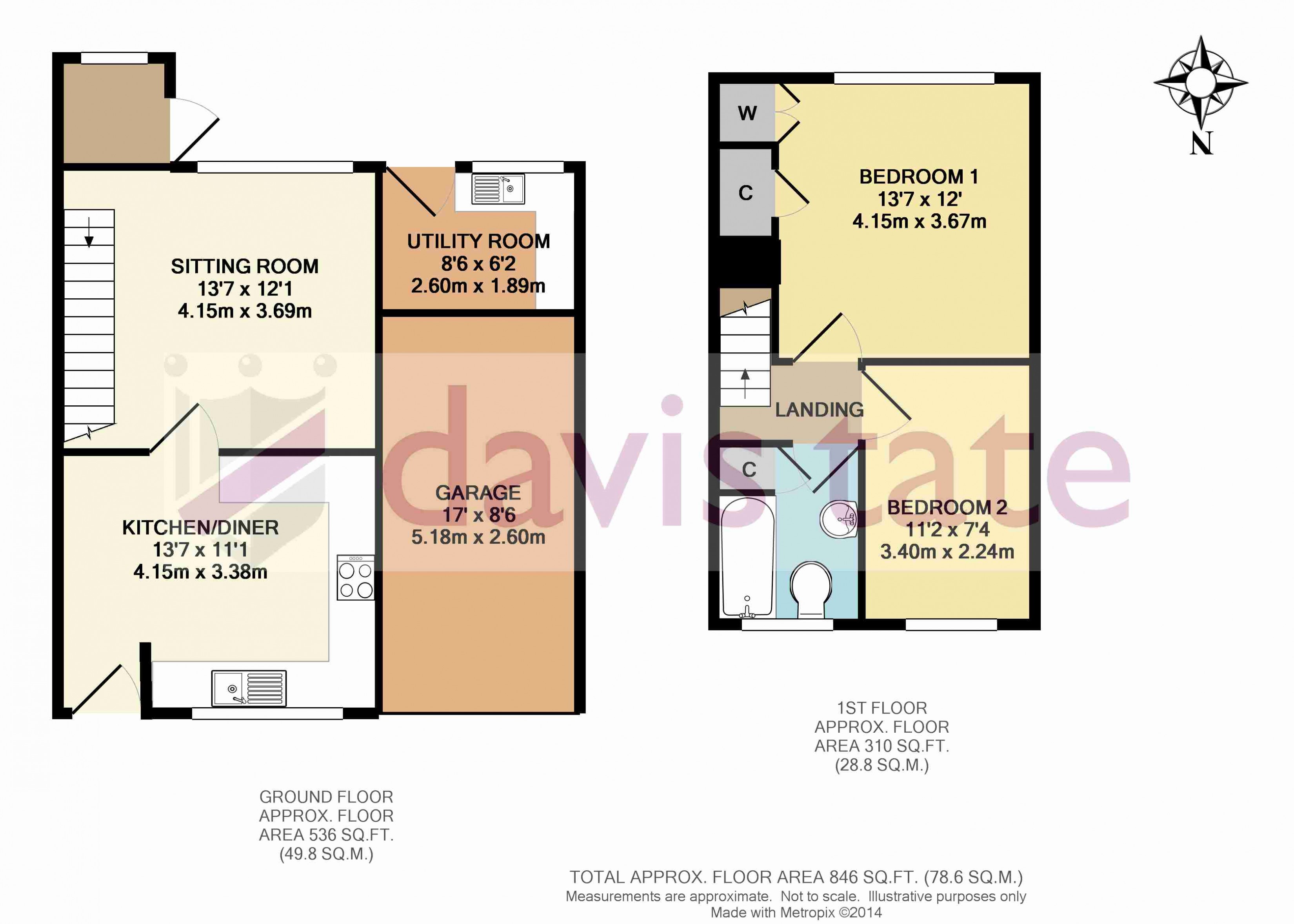 30, Columbia Way, Wantage floorplan