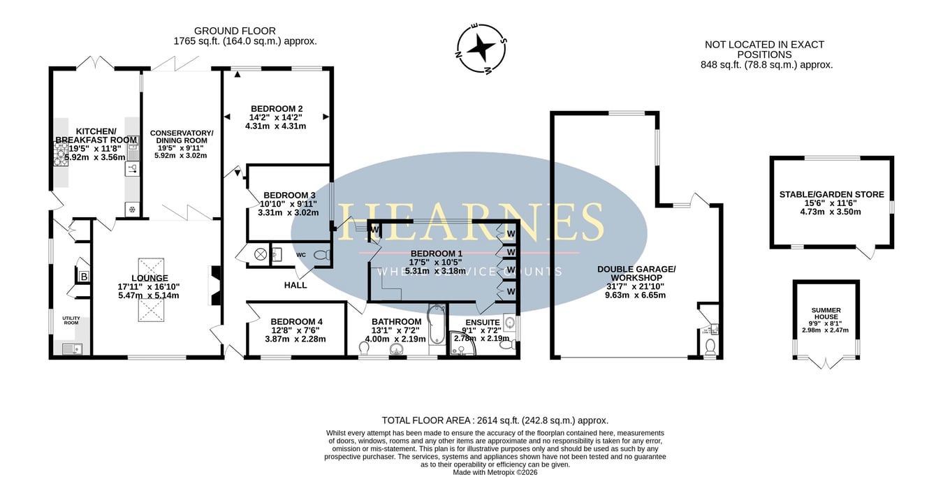 Virginia Cottage, Barrack Road, Ferndown floorplan