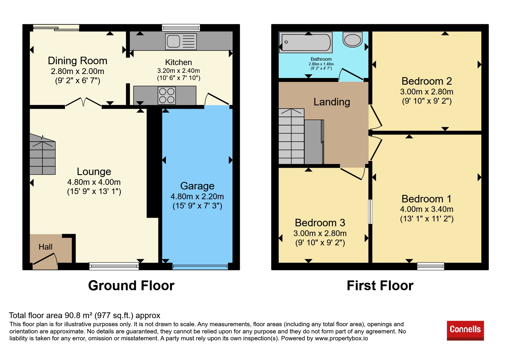 68, High Beech Road, Luton floorplan