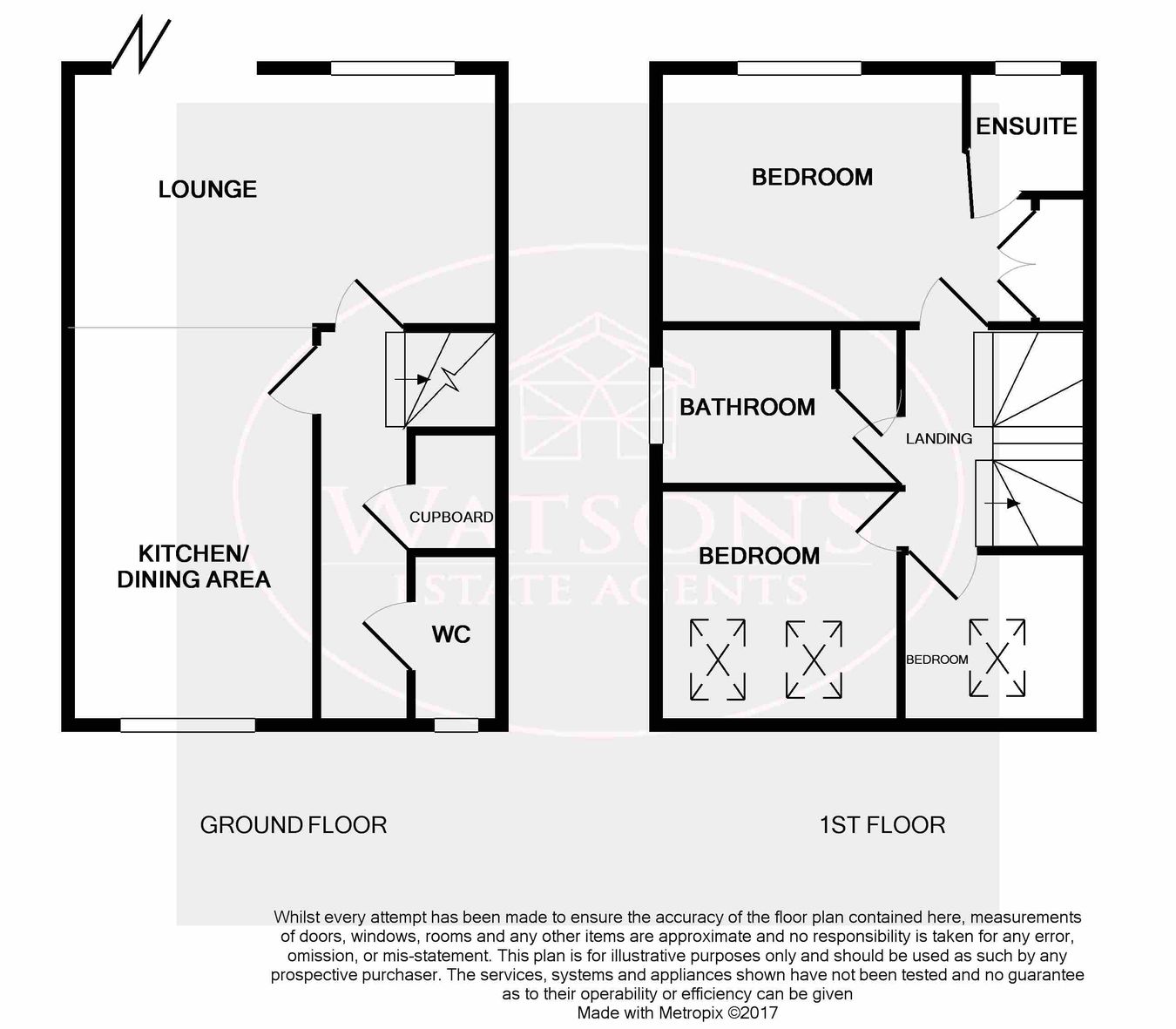 73a, Main Street, Nottingham floorplan