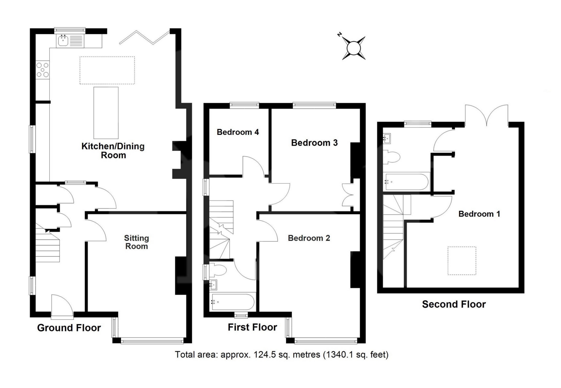 13, Cordery Road, Exeter floorplan