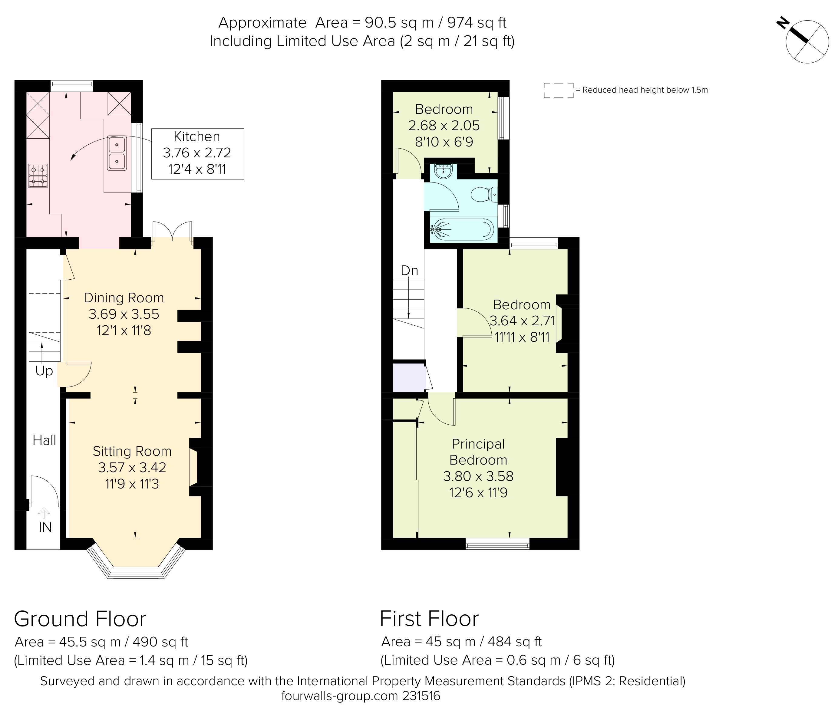 Mountfield Road, Tunbridge Wells TN1, 3 bedroom terraced house to rent