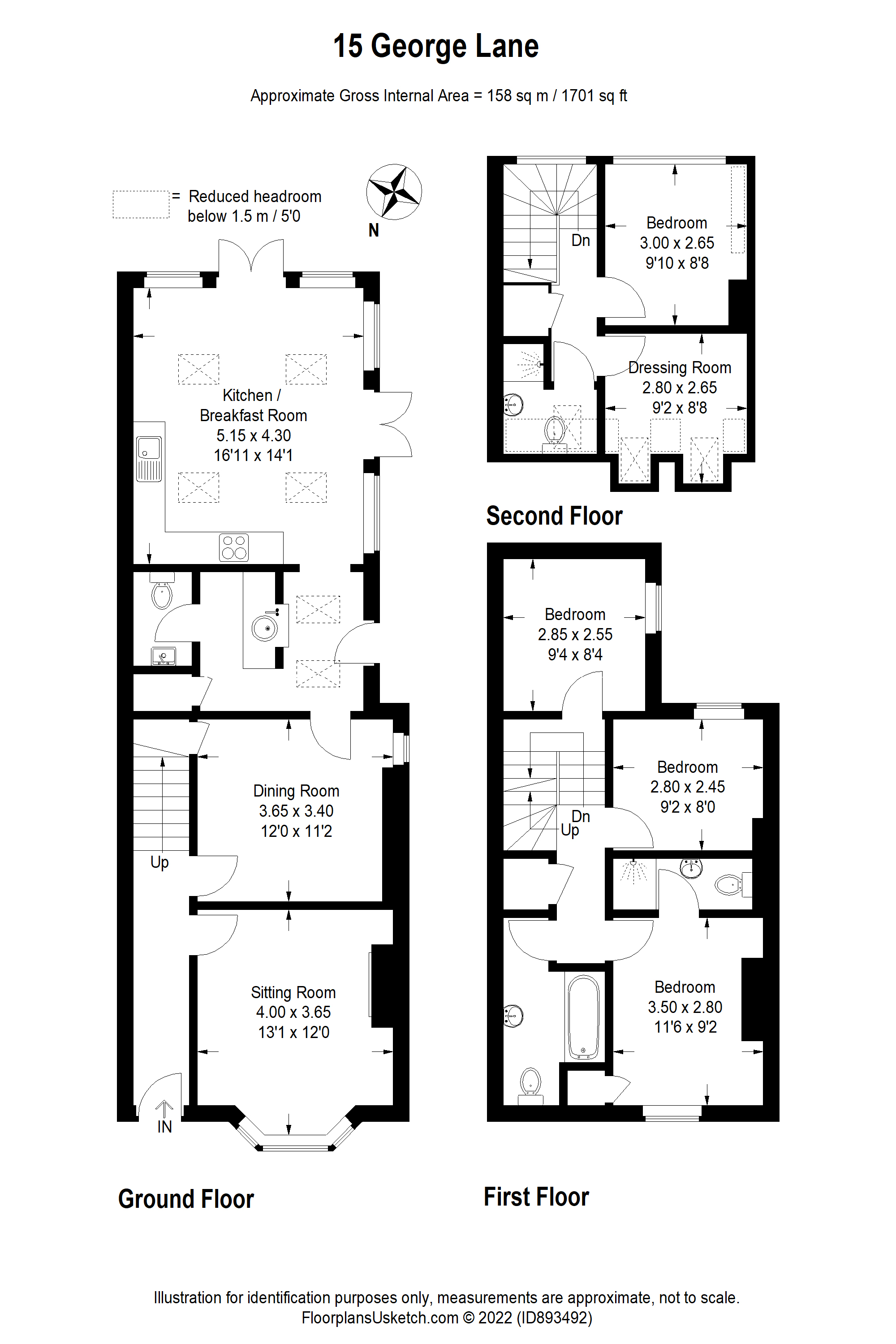 Lane, Marlborough, Wiltshire SN8, 4 bedroom semidetached house