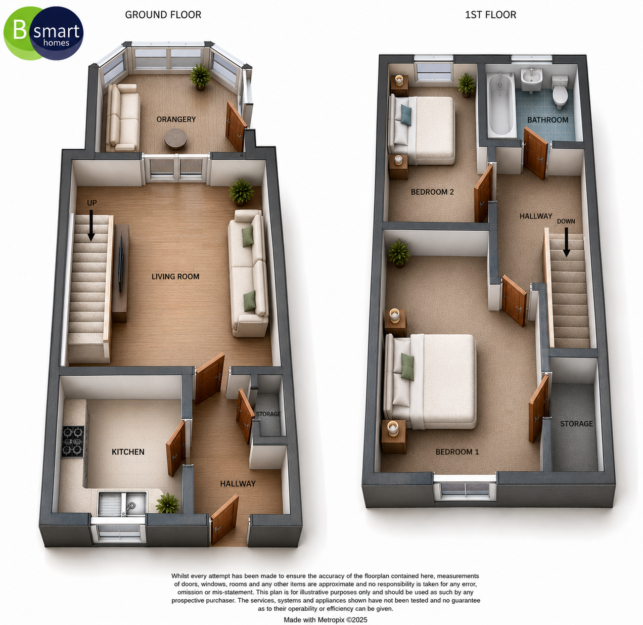21, Pine Walk, Mexborough floorplan