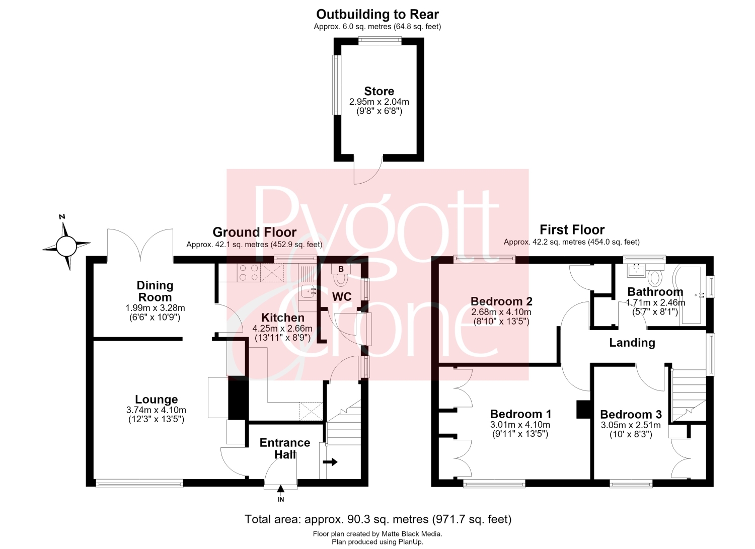 Lenton Way, Boston floorplan