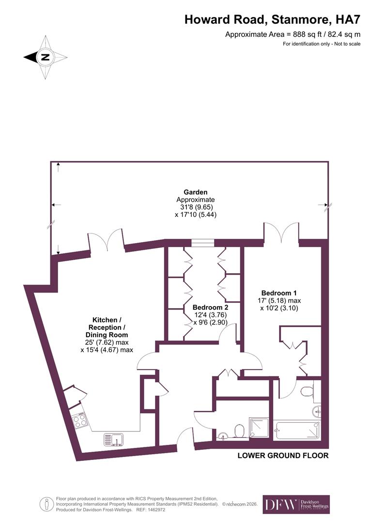 34 Royal Court, Royal Court, Stanmore floorplan