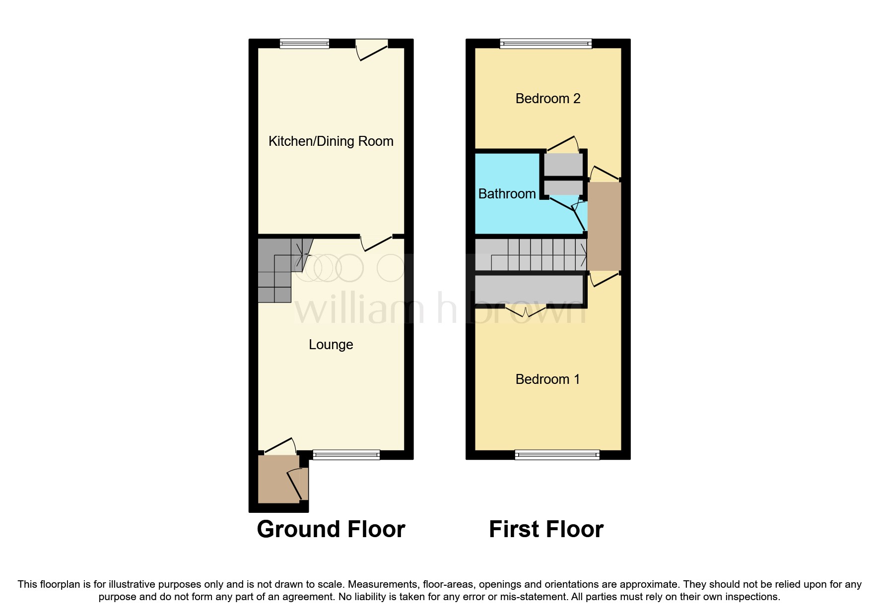 Arncliffe Drive, Ferrybridge, Knottingley WF11, 2 bedroom terraced