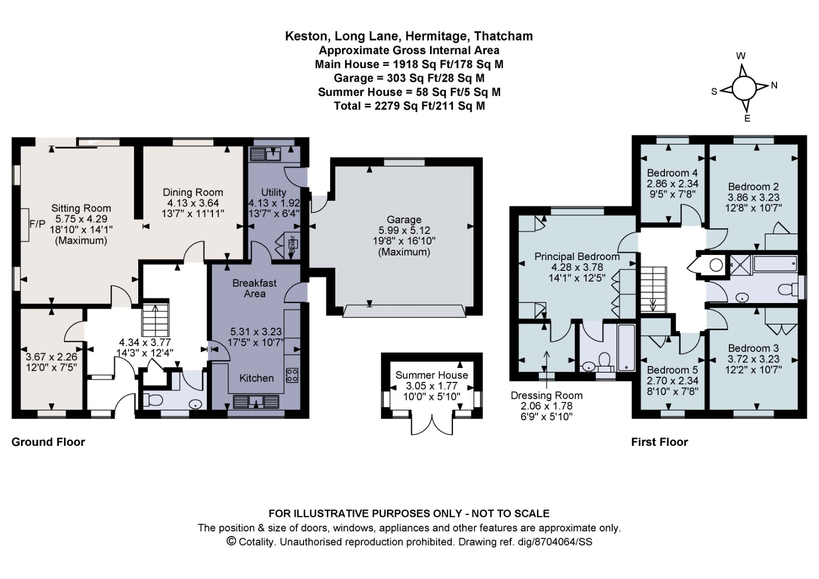 Keston,, Long Lane, Thatcham floorplan