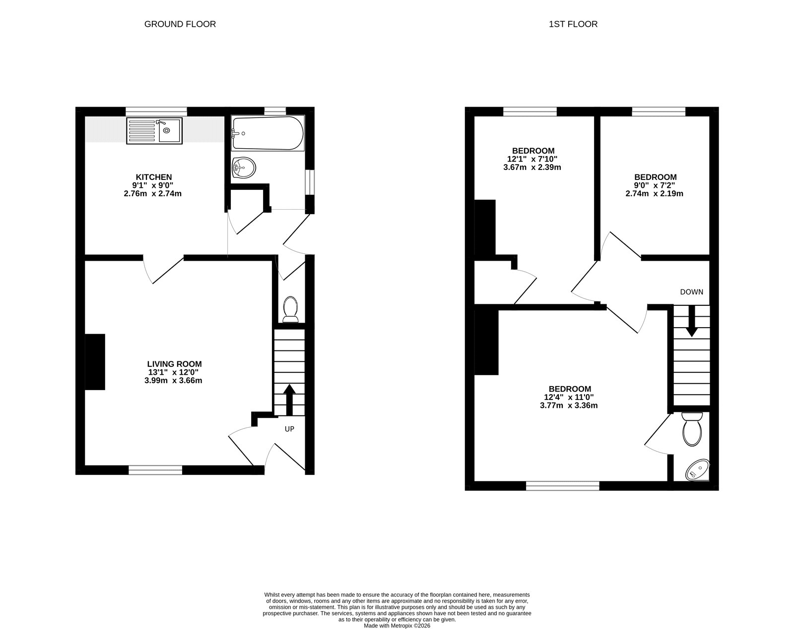 Pine View Close, Farnham floorplan