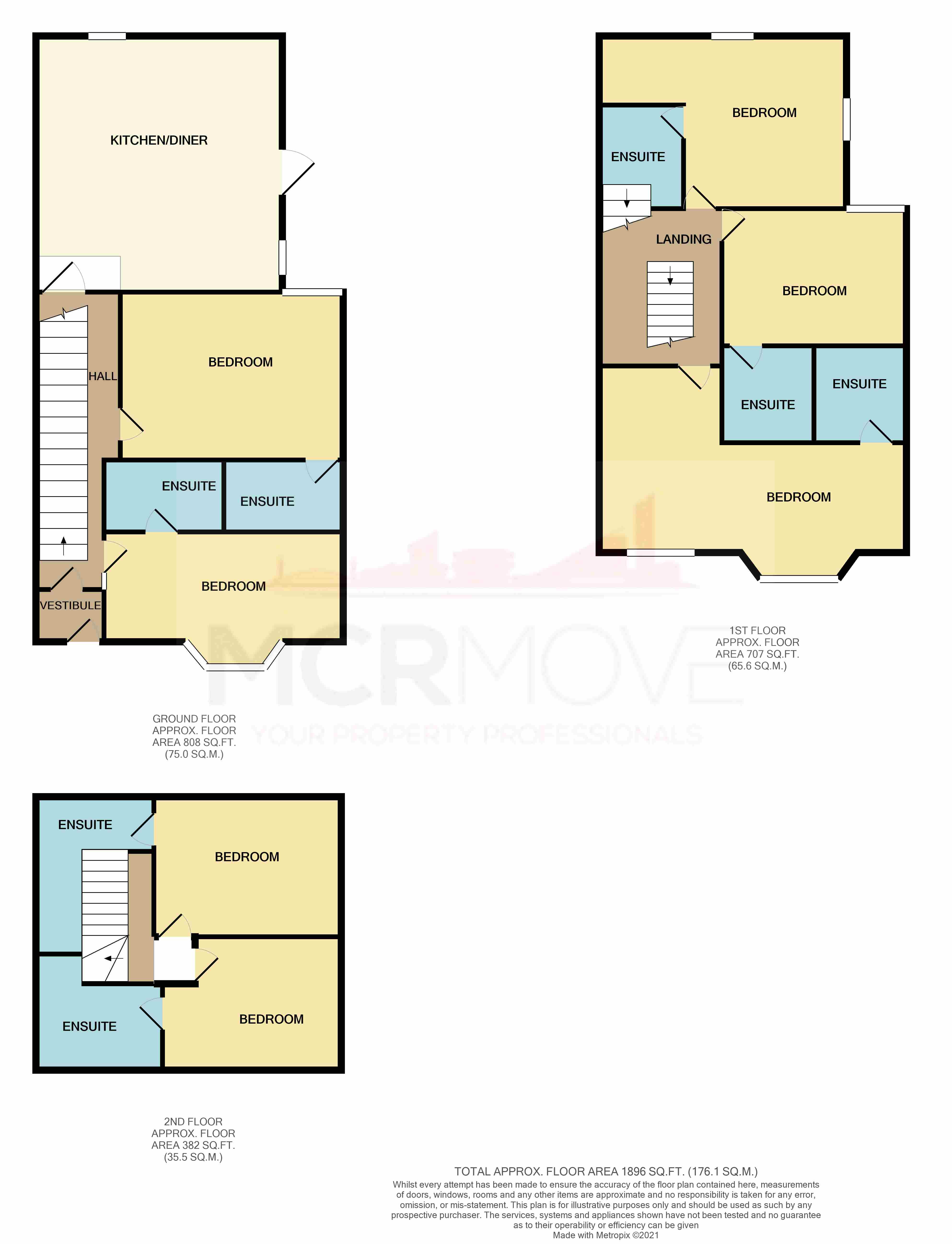 Russell Road, Liverpool floorplan