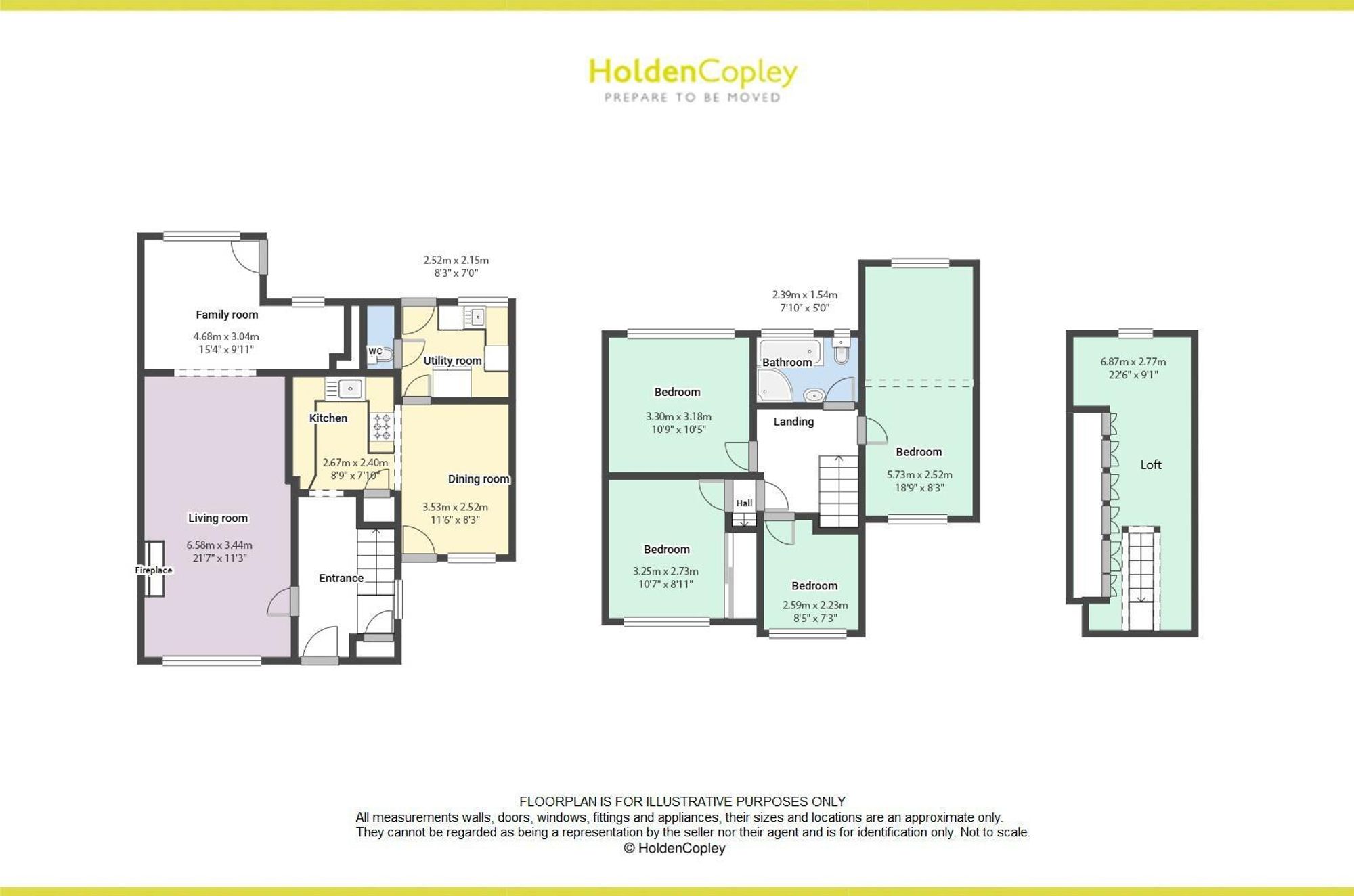 1 Gloucester Avenue, Nottingham floorplan