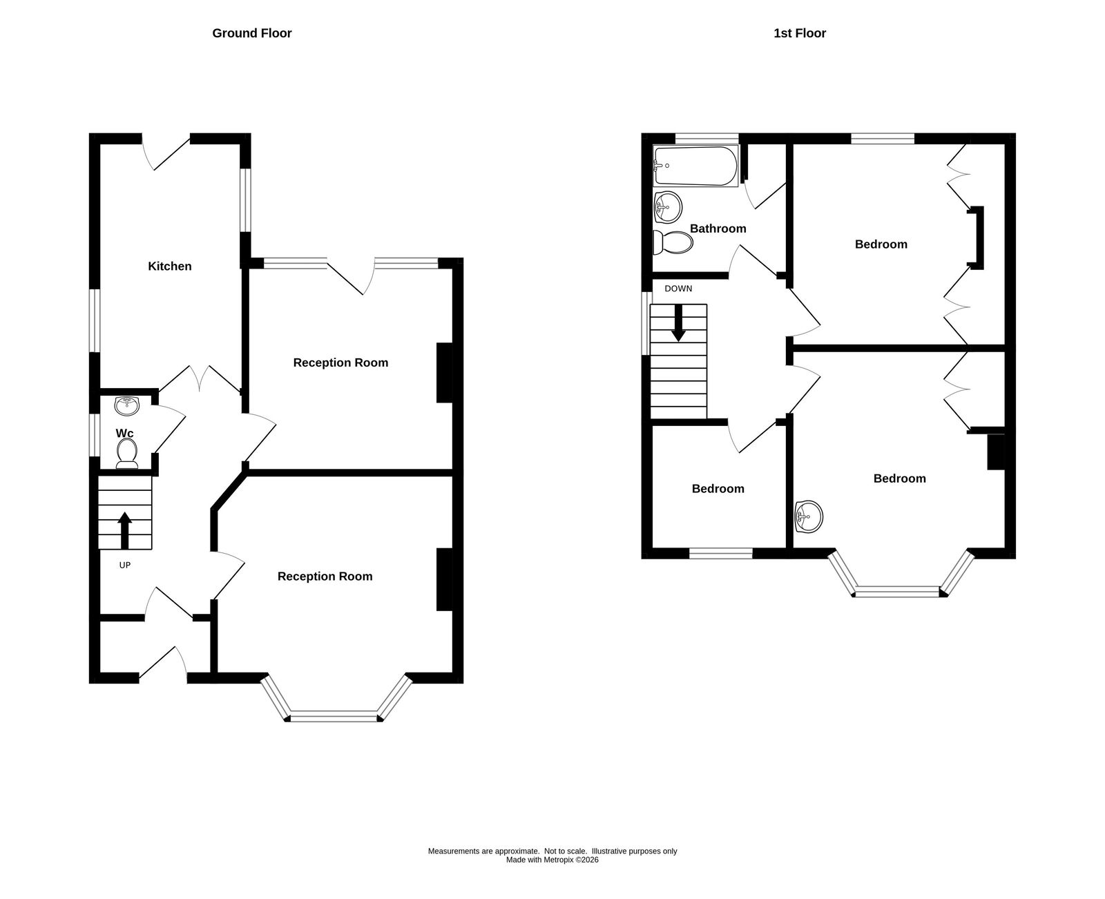 4, Beechfield Grove, Bilston floorplan