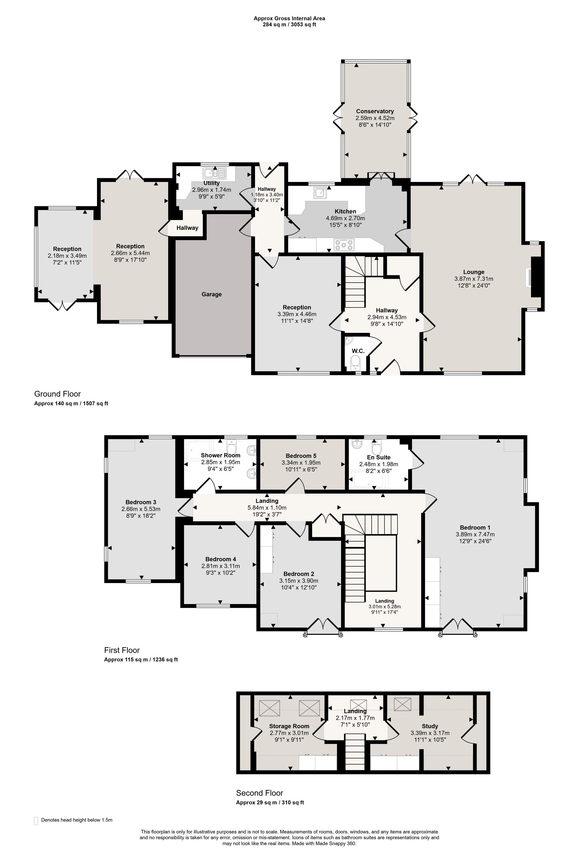 70 Wardley Hall Lane, Manchester floorplan