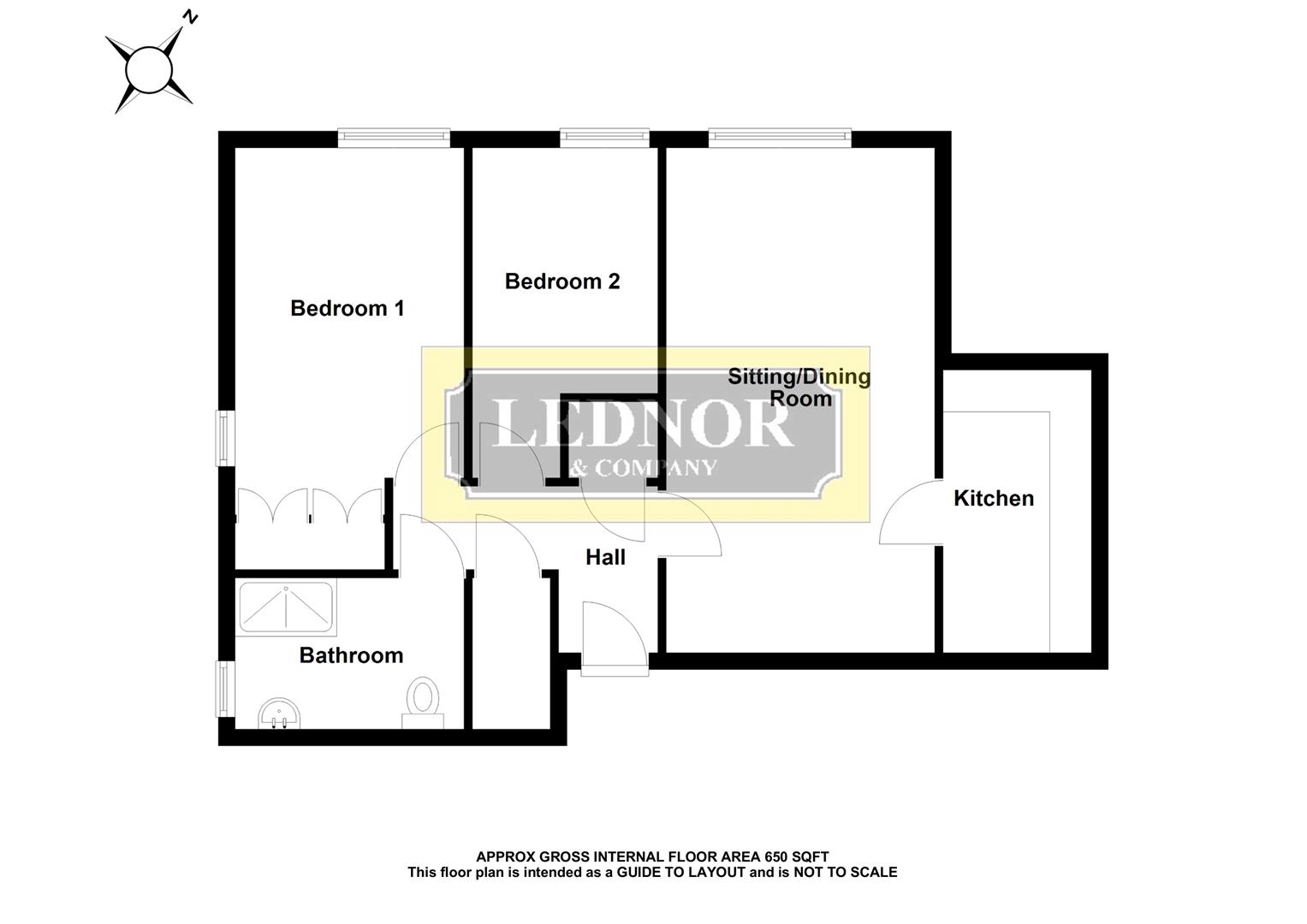 36, St Catherines Court, Bishop's Stortford floorplan